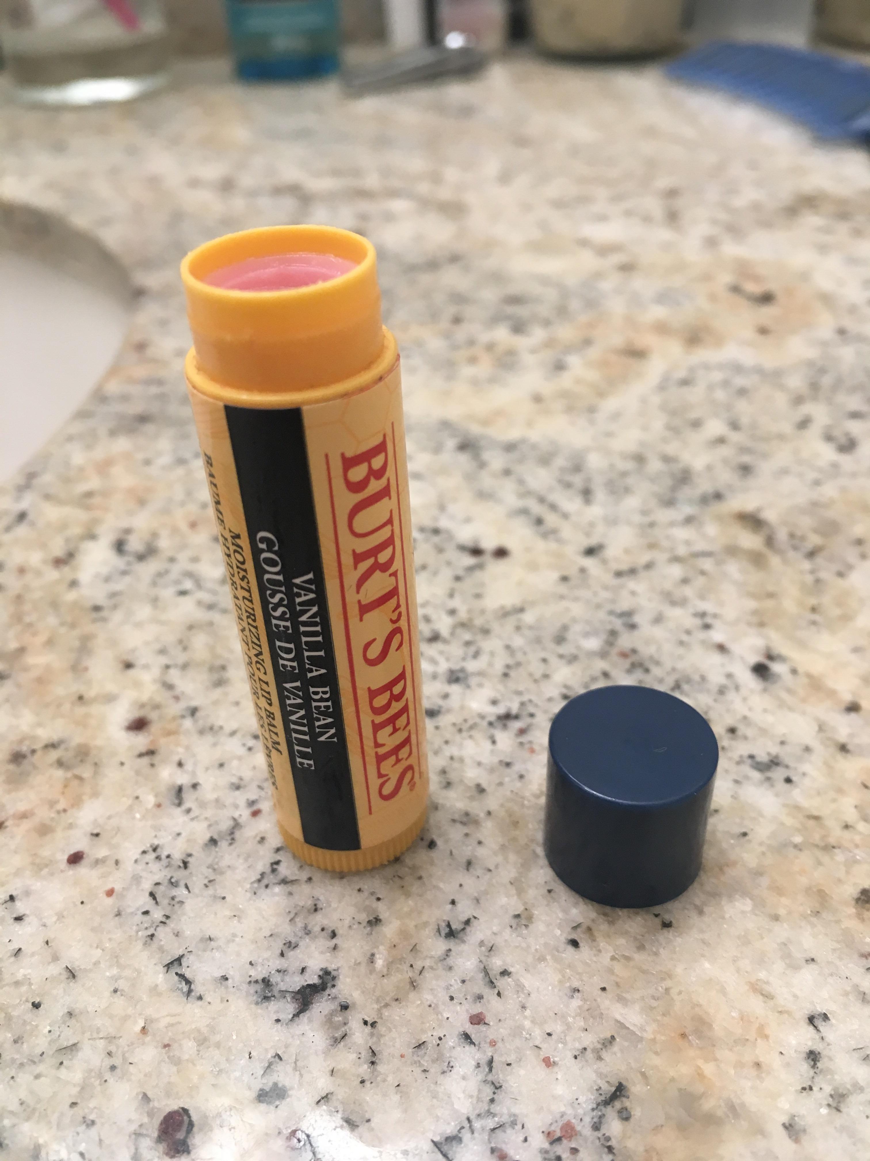 Got every last bit ) Burt’s bees lip balm in vanilla bean r/PanPorn