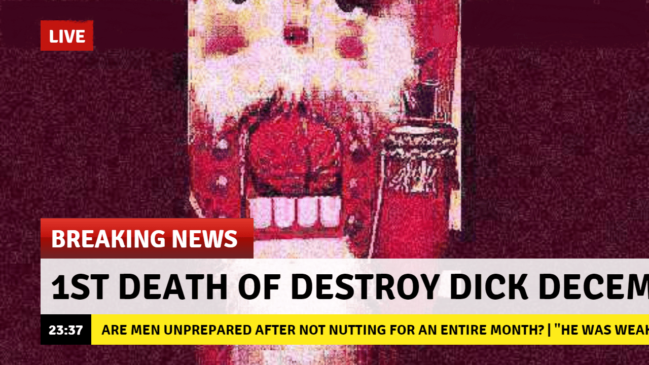 Breaking News Meme Deep Fried