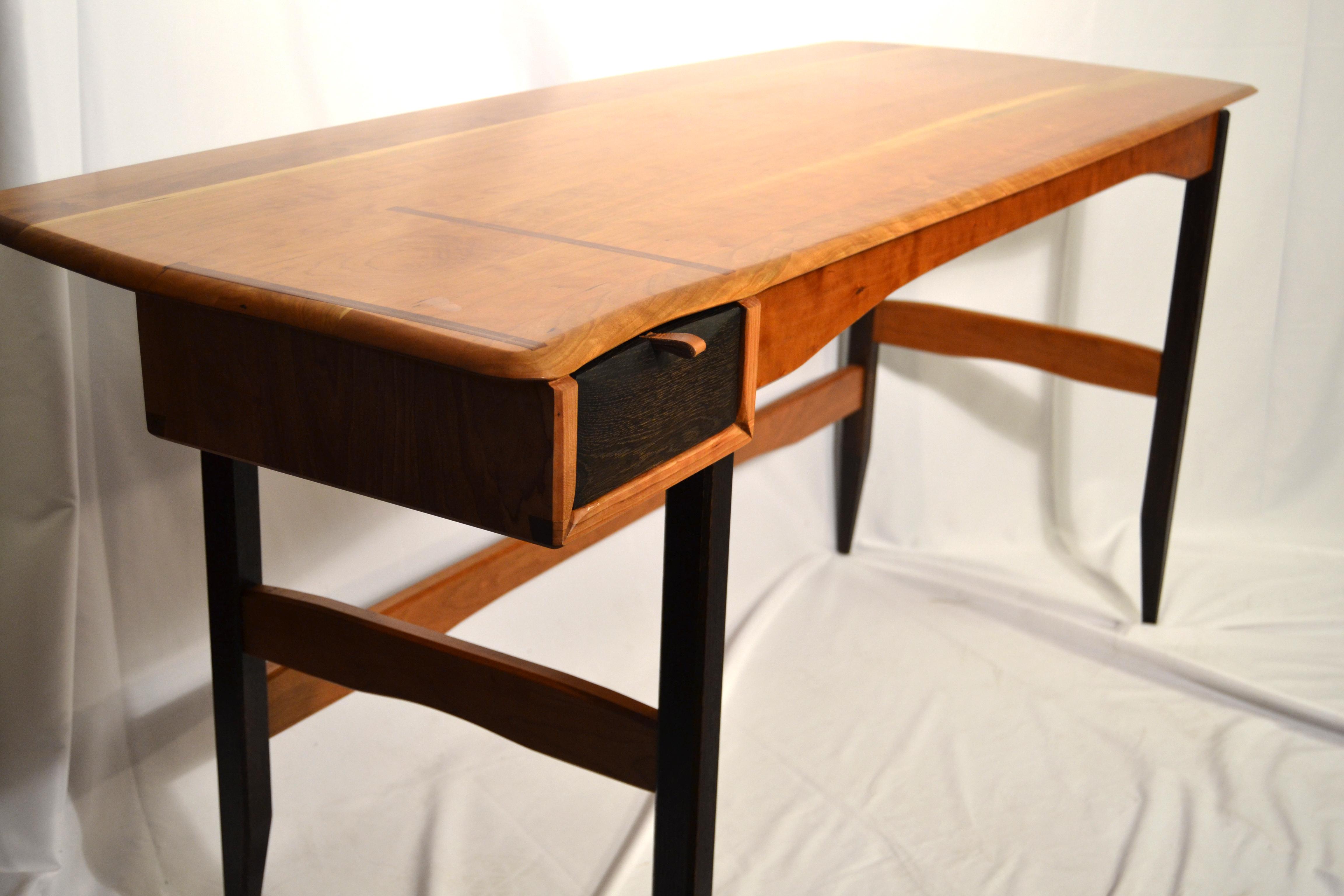 Drawer Box Detail Shot Cherry and White Oak r/woodworking