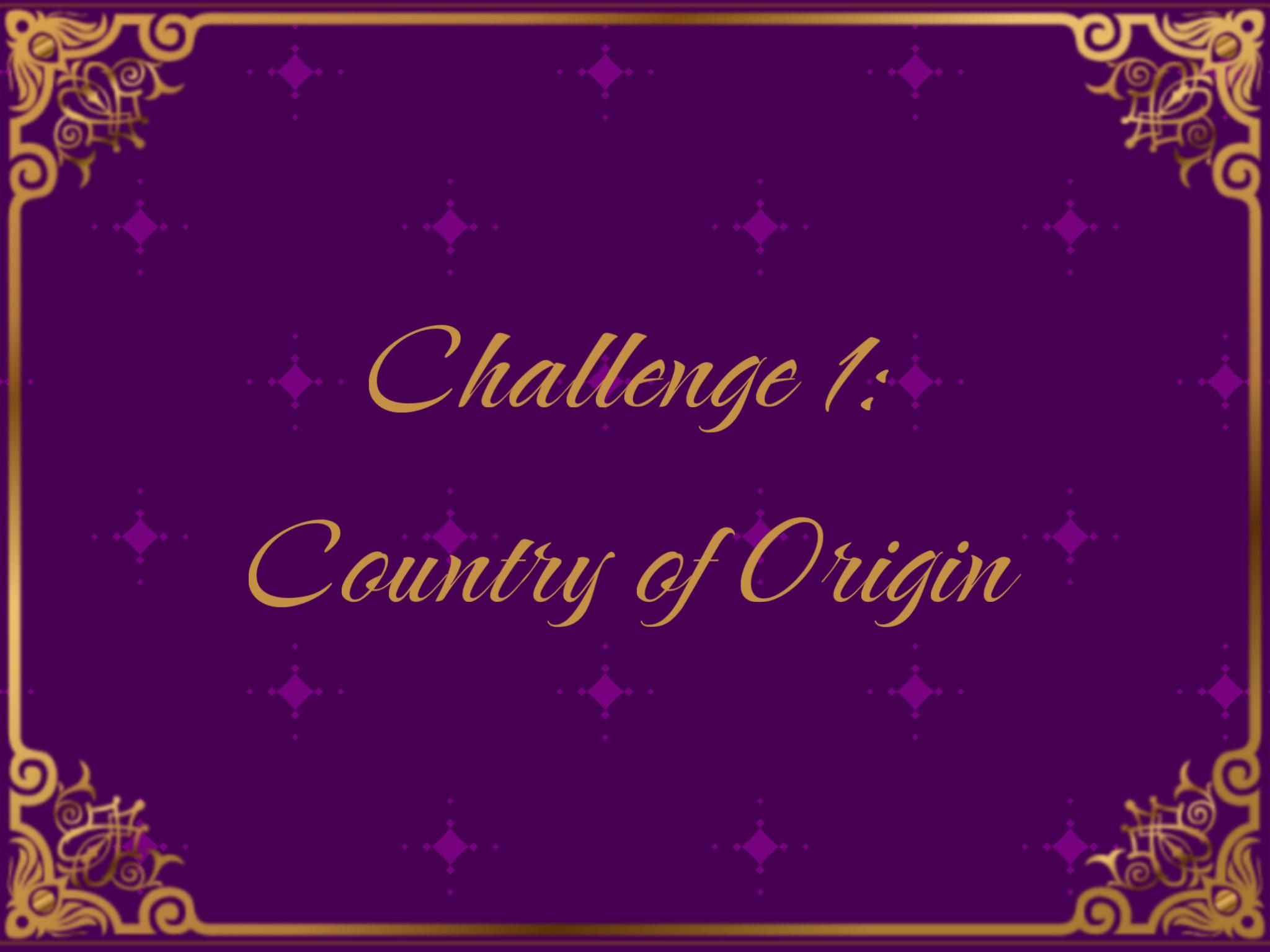 MaxiChallenge 1 Country of Origin r/MissFiggysDragRace