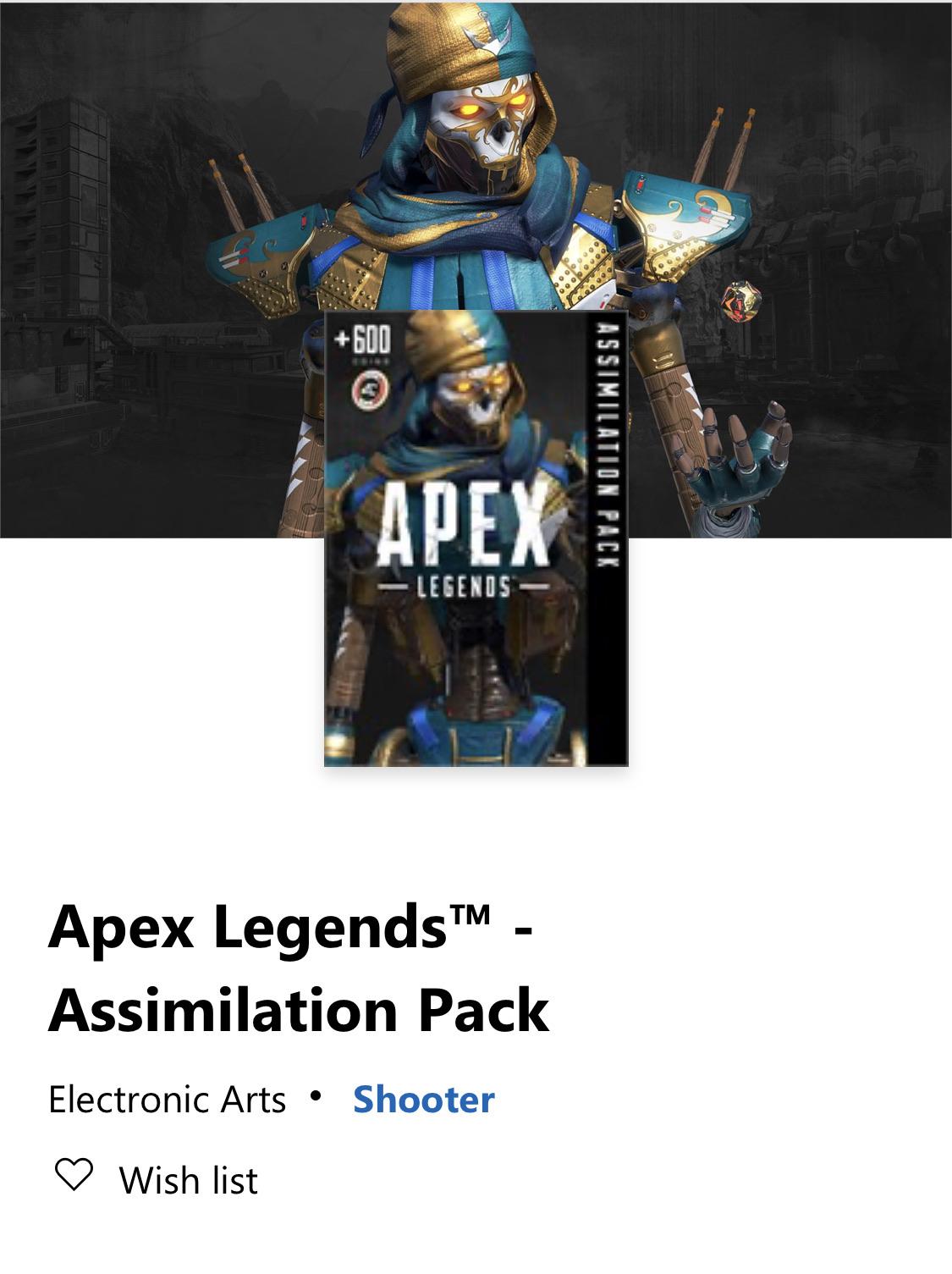 The new Assimilation starter pack is now available! Comes with a new