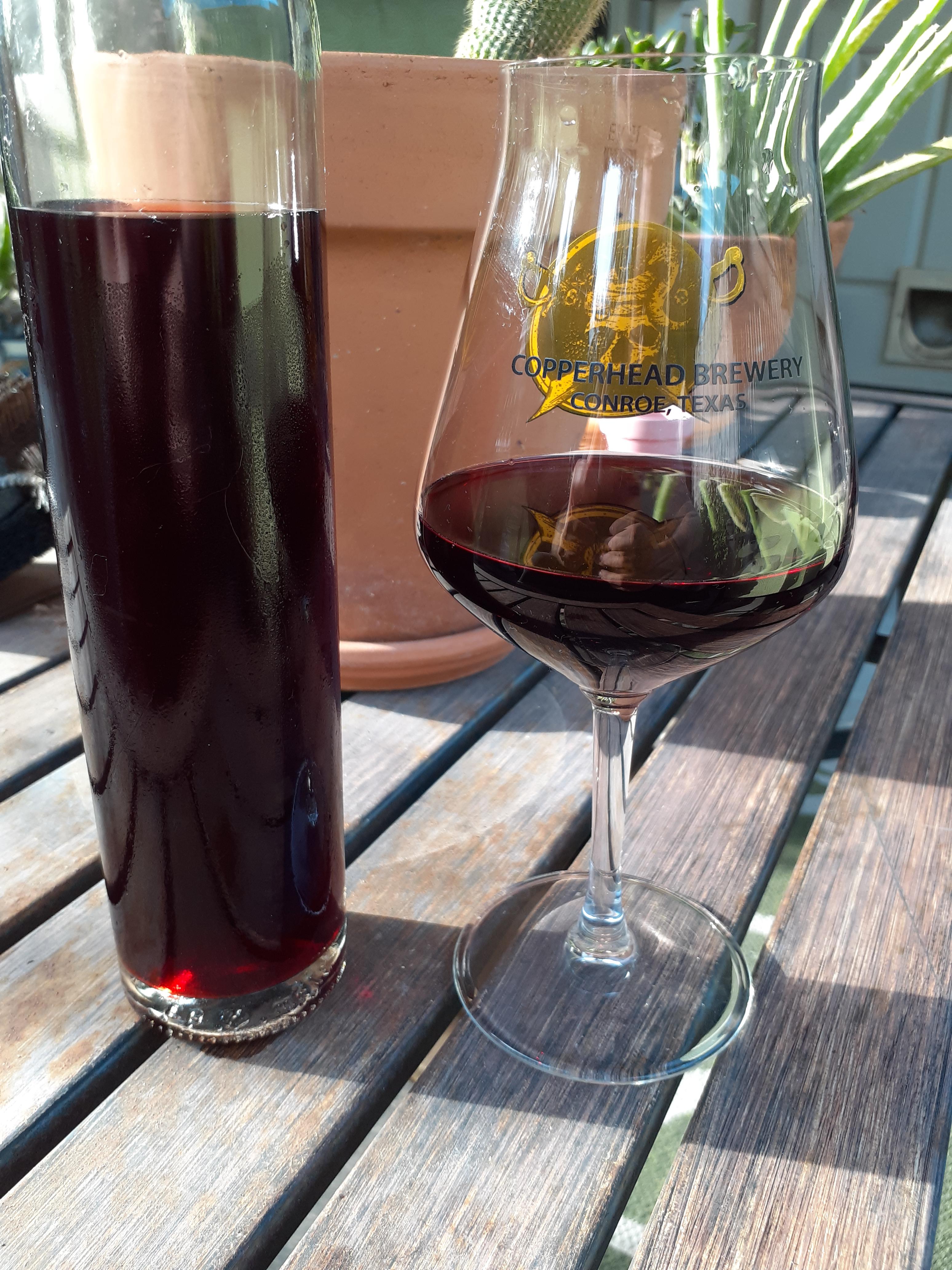 This Citra Dry Hopped Hibiscus mead came out AMAZING. Probably my