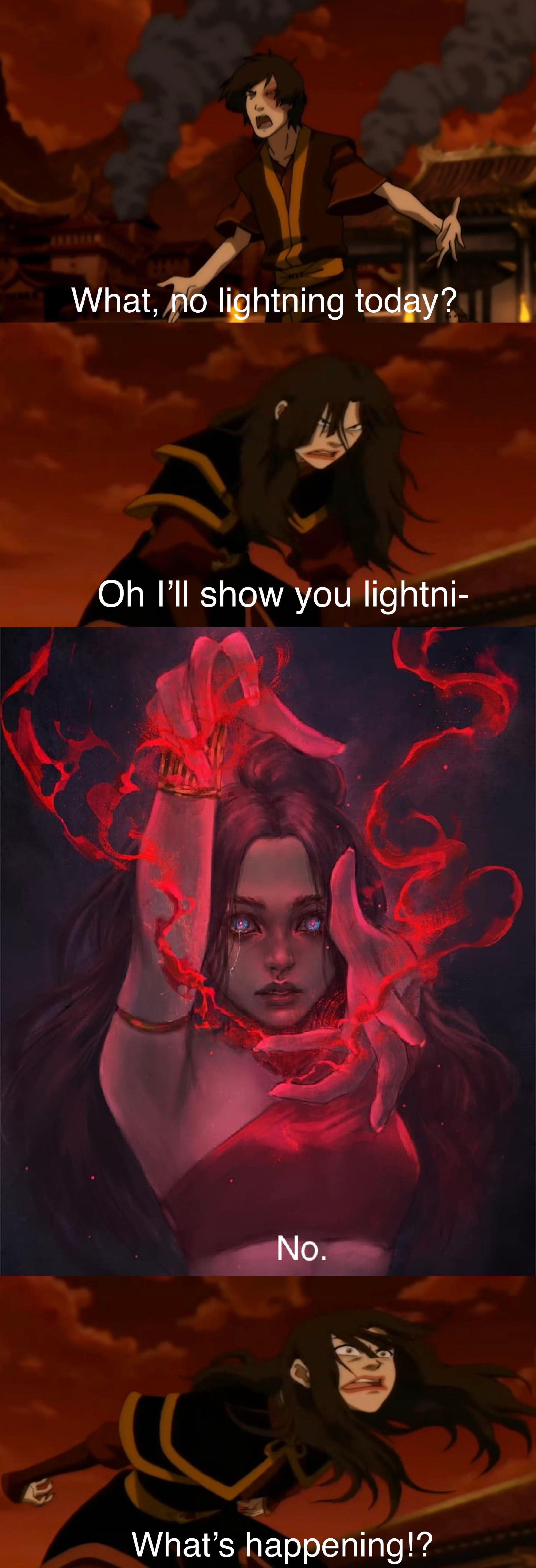 Katara could have ended the fight quicker. r/TheLastAirbender