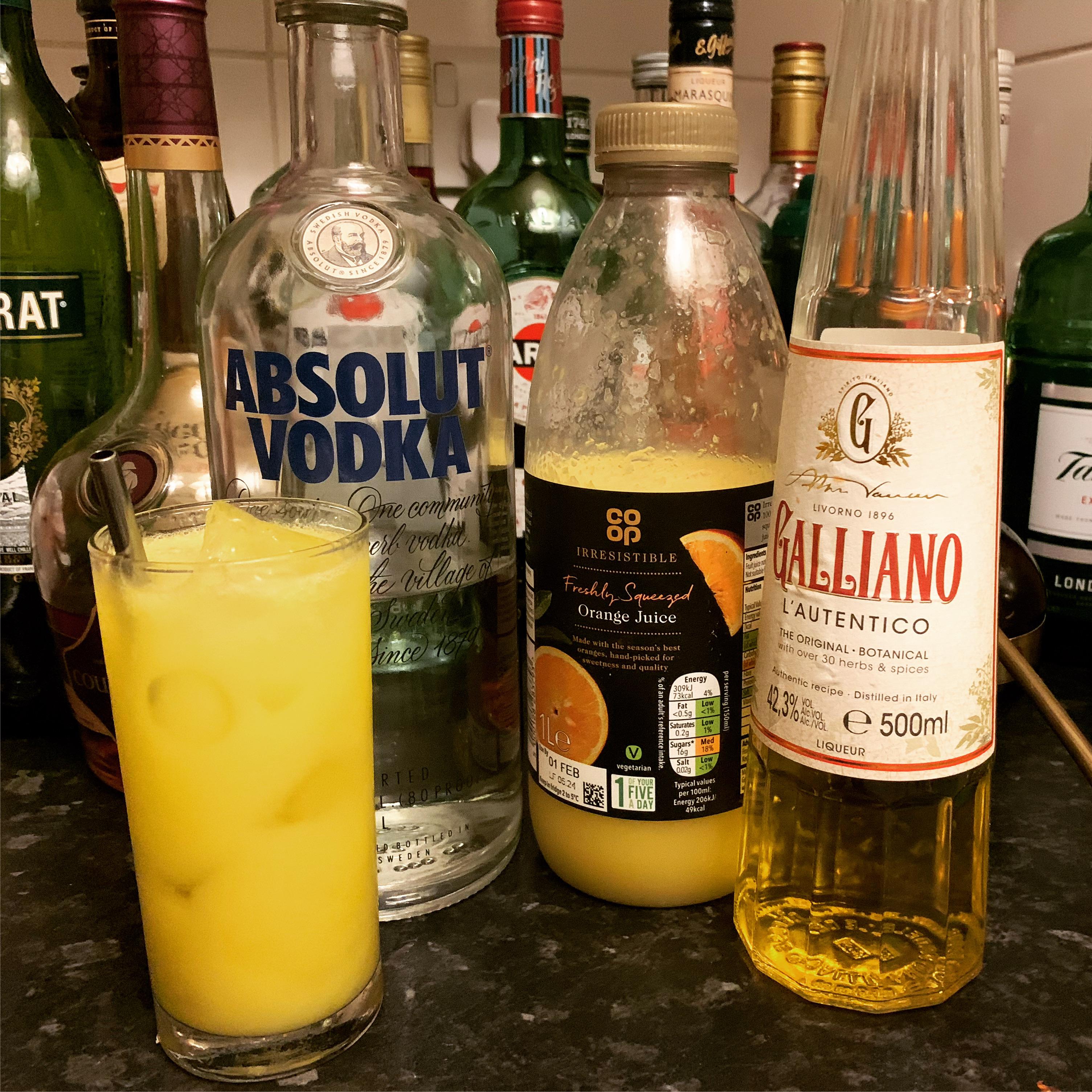 Harvey Wallbanger is the name and I can be made! r/cocktails