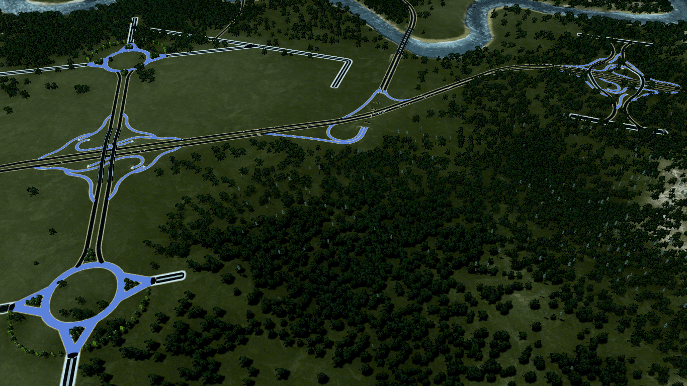 What Do Blue Roads On The Map Represent at Hana Oneil blog