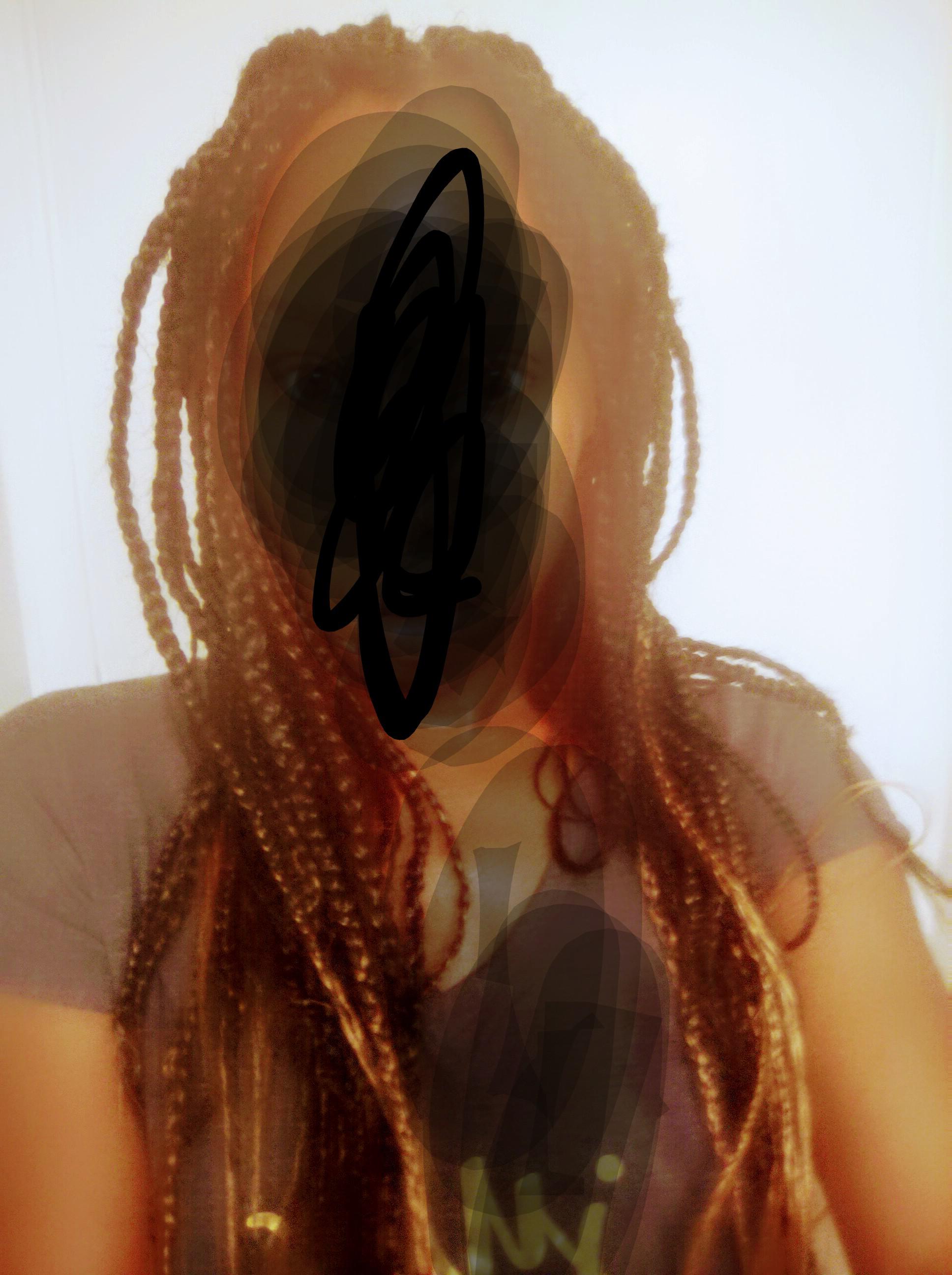 Finished these braids last night and curled the end with boiling water