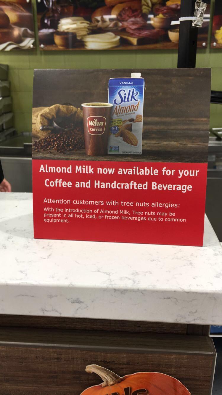 Today at WaWa vegan