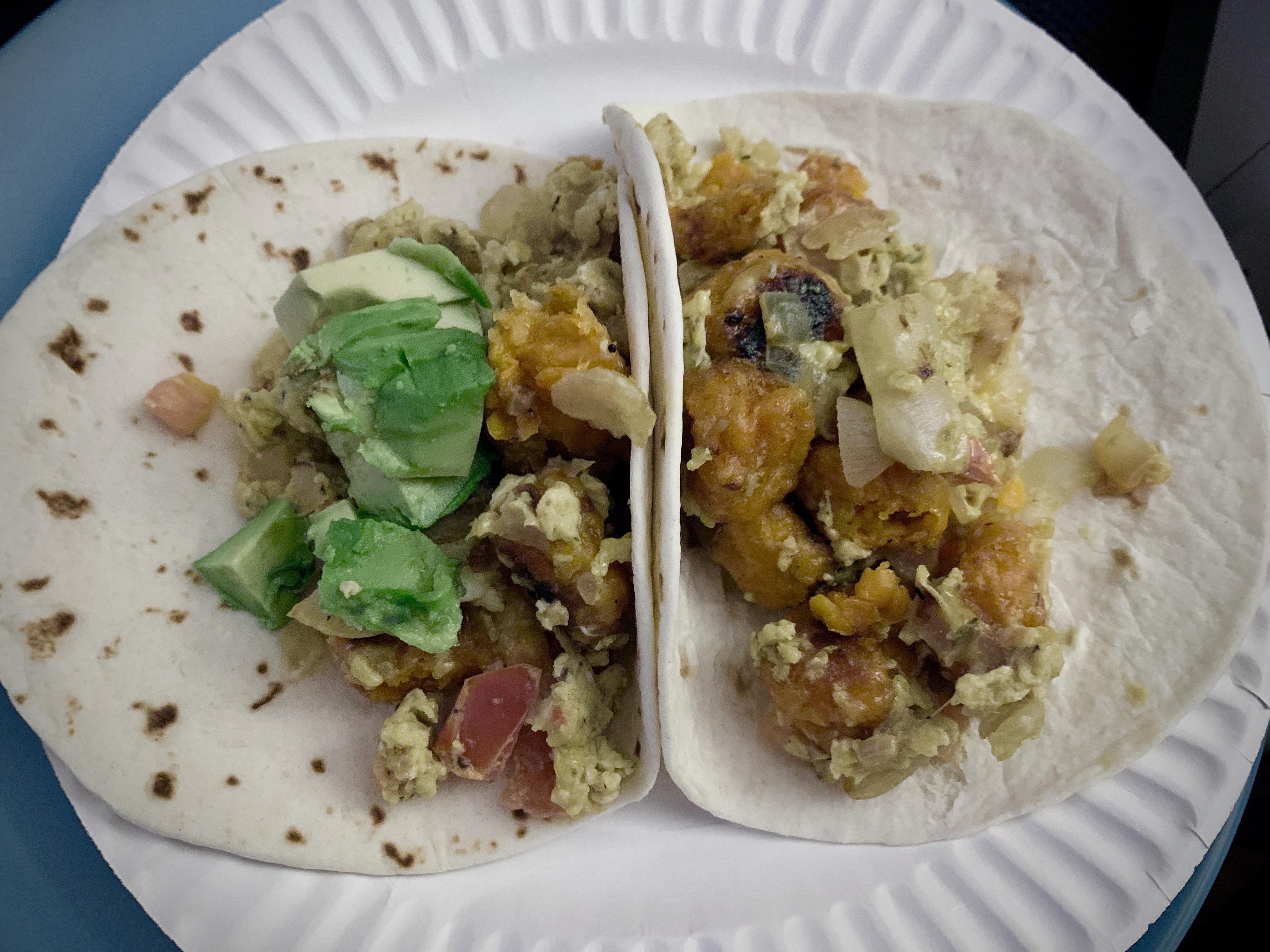 What’sleftinthefridge quarantine breakfast burrito frozen sweet