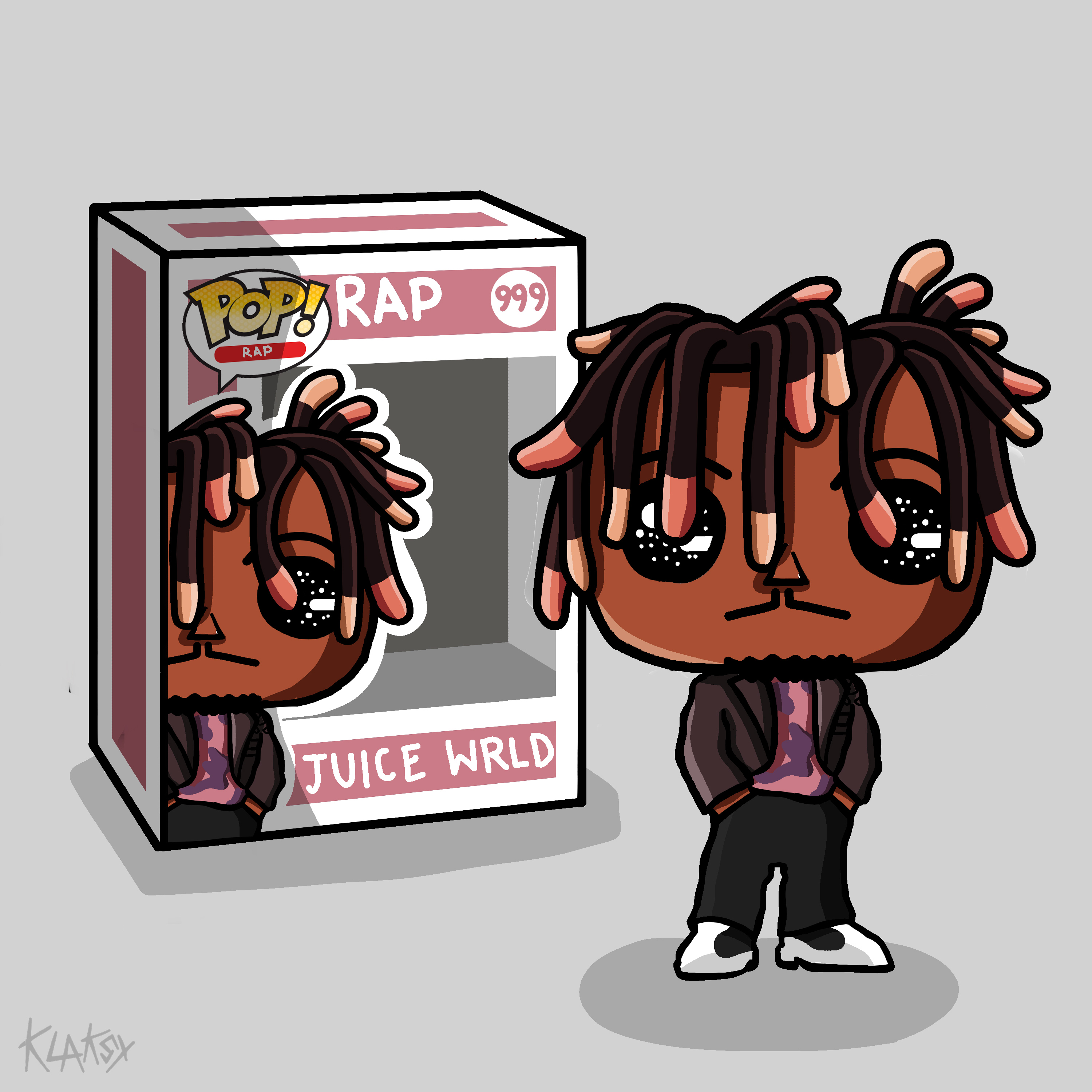 Juice Wrld Funko Pop Art by klaksy.exe r/JuiceWRLD