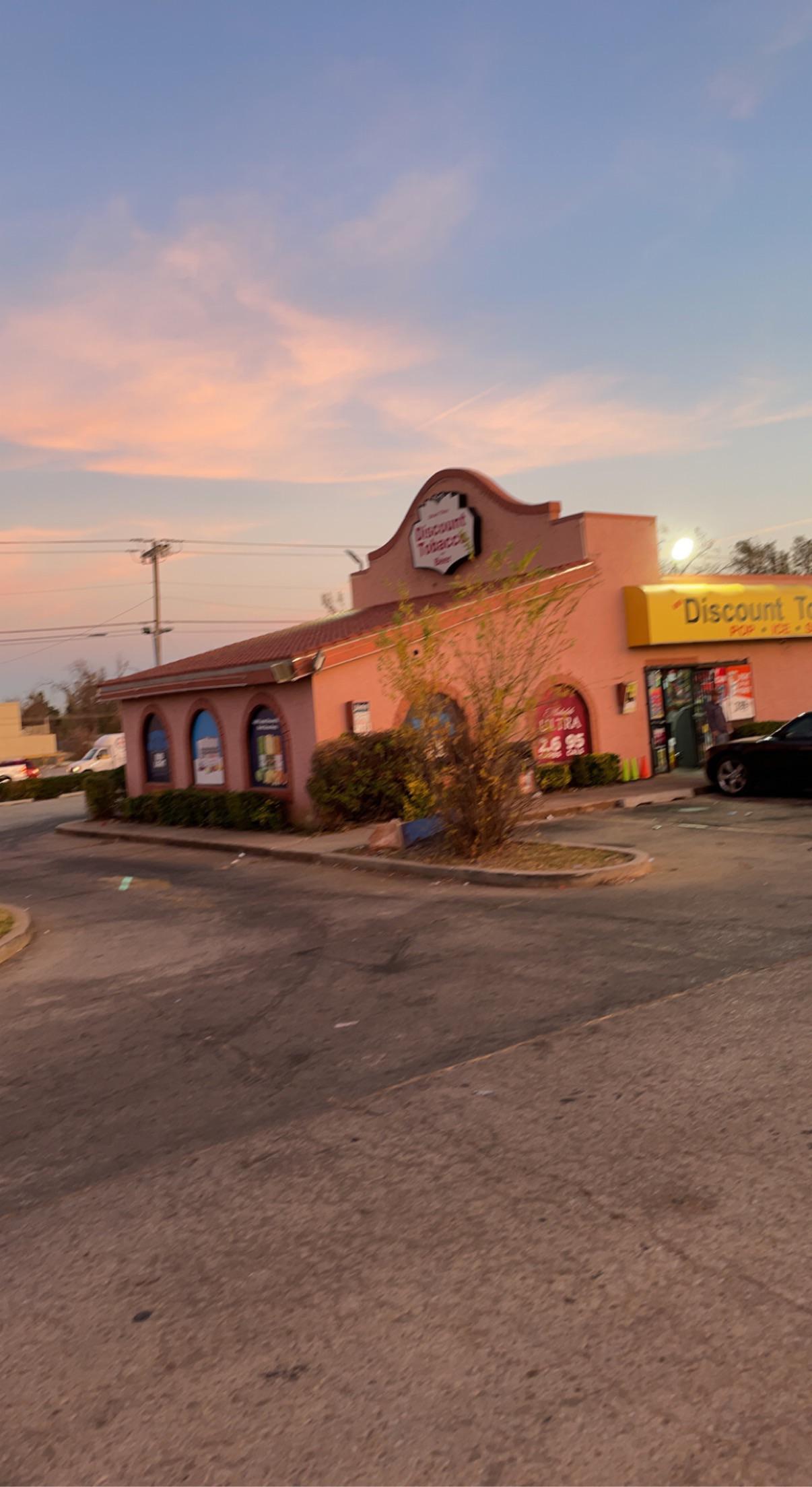 Former Tacobell a discount tobacco outlet. Oklahoma City r