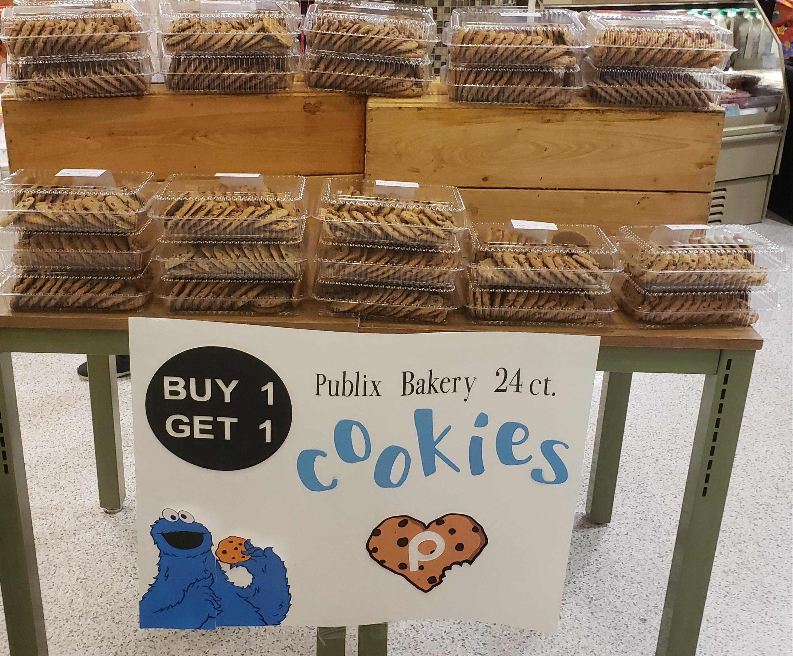 🎶P is for Publix, cookies buy one get one free 🎶 r/publix