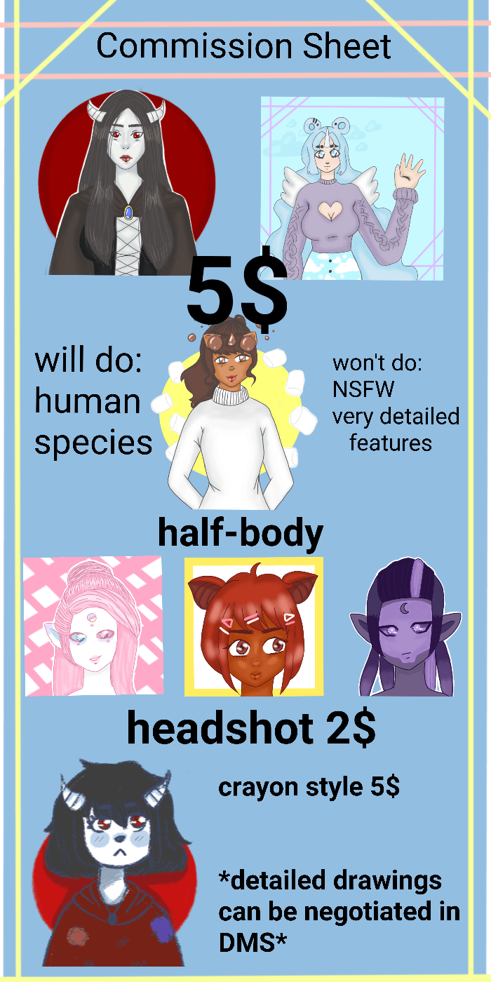 [ FOR HIRE ] !! LIMITED EMERGENCY COMMISSIONS !! Our