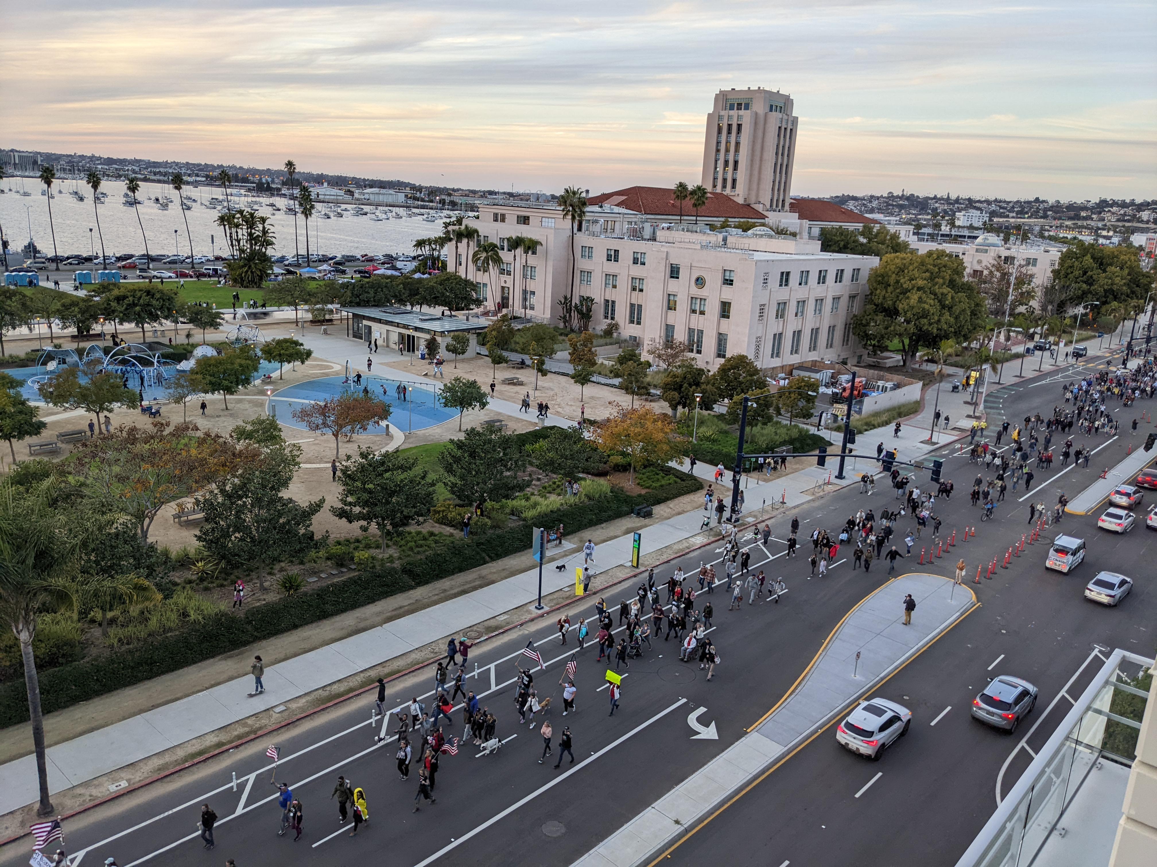 "Freedom Revival" march at Waterfront Park on Saturday sandiego