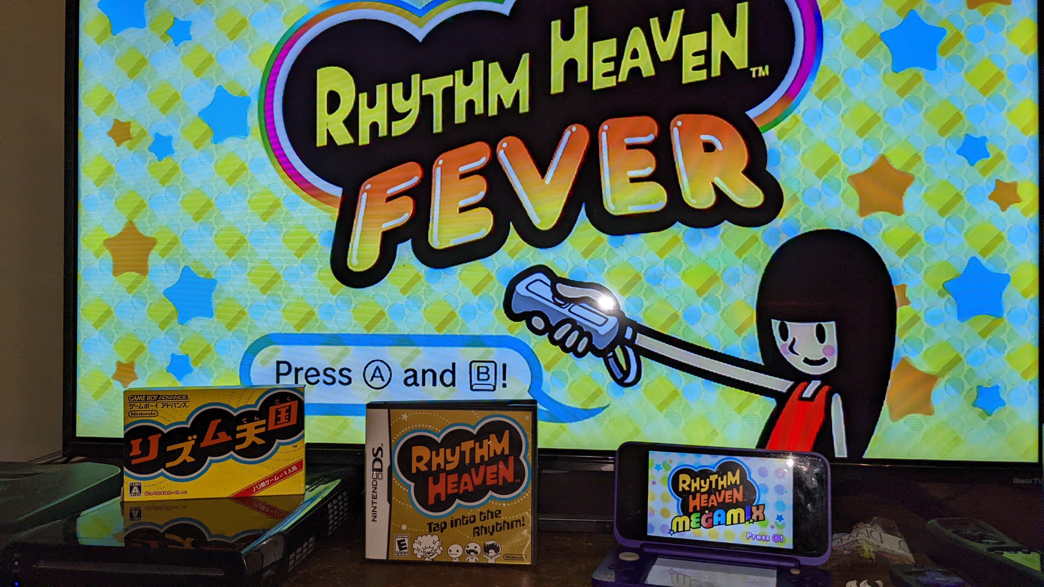 I now officially own every RH game. Nice : r/rhythmheaven