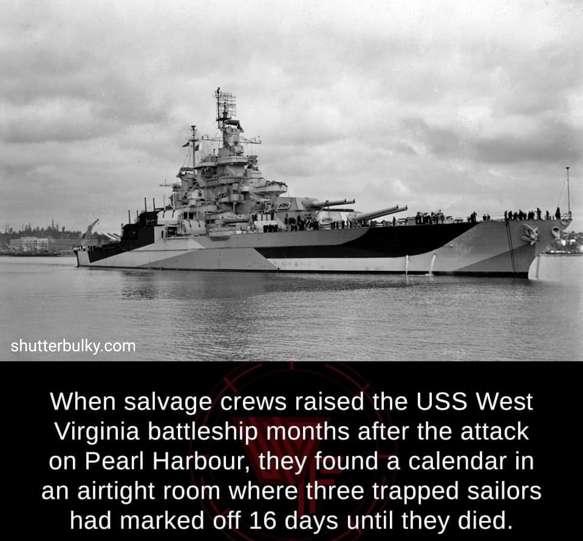 USS West Virginia r/USHistory