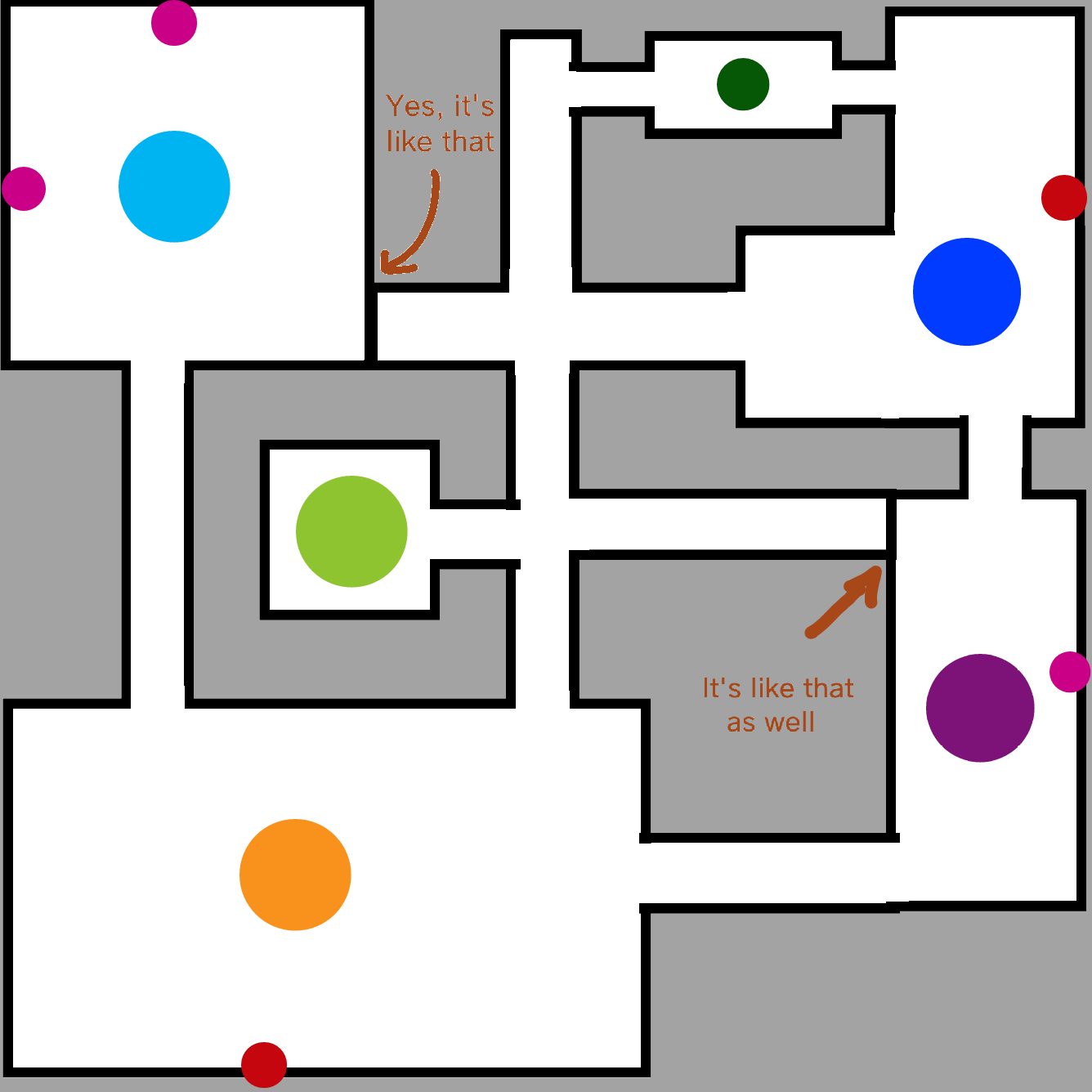 The first base (color map in comments) r/TheBackrooms