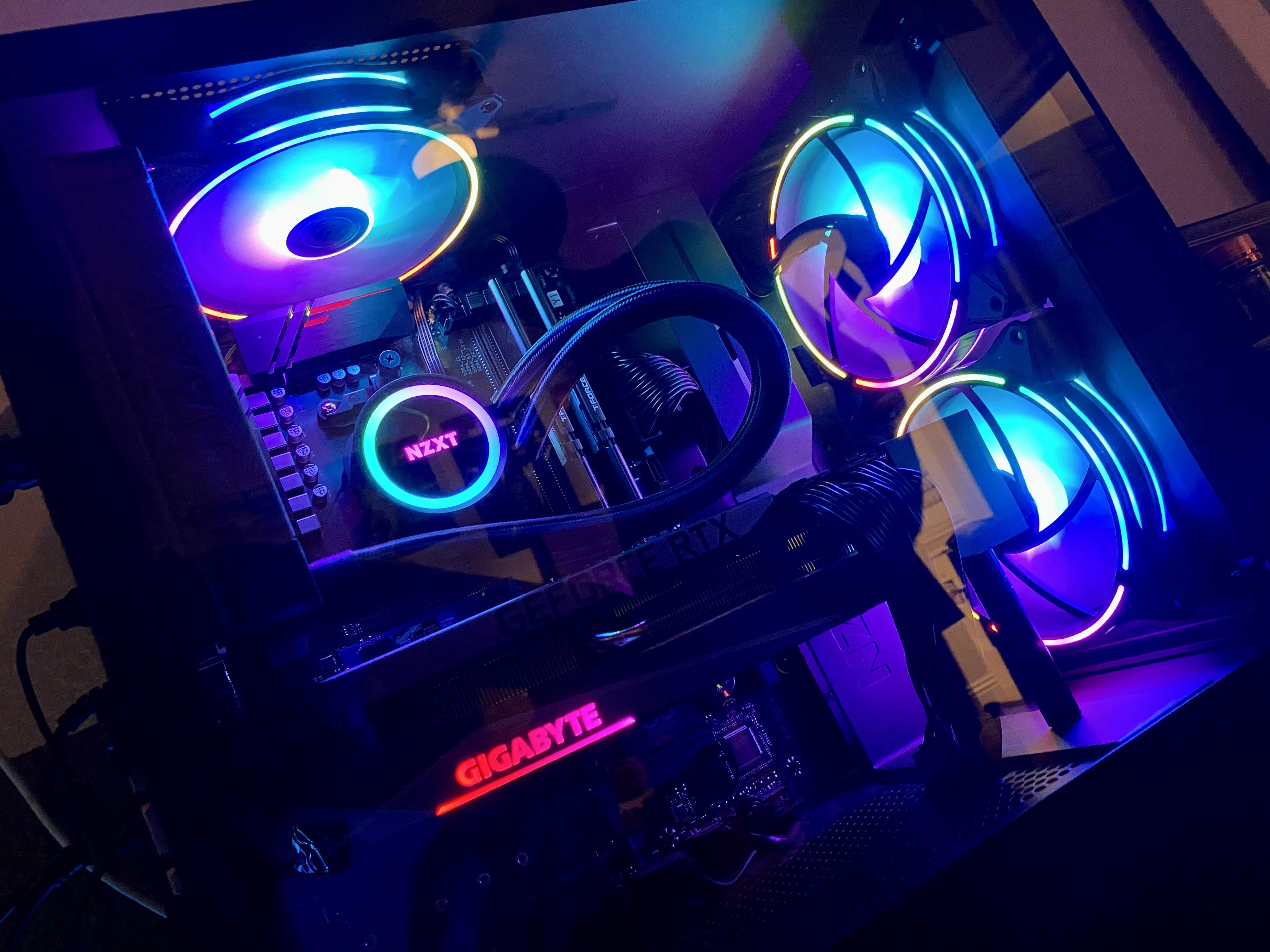 Newly installed fans on my NZXT Build! : r/pcmasterrace