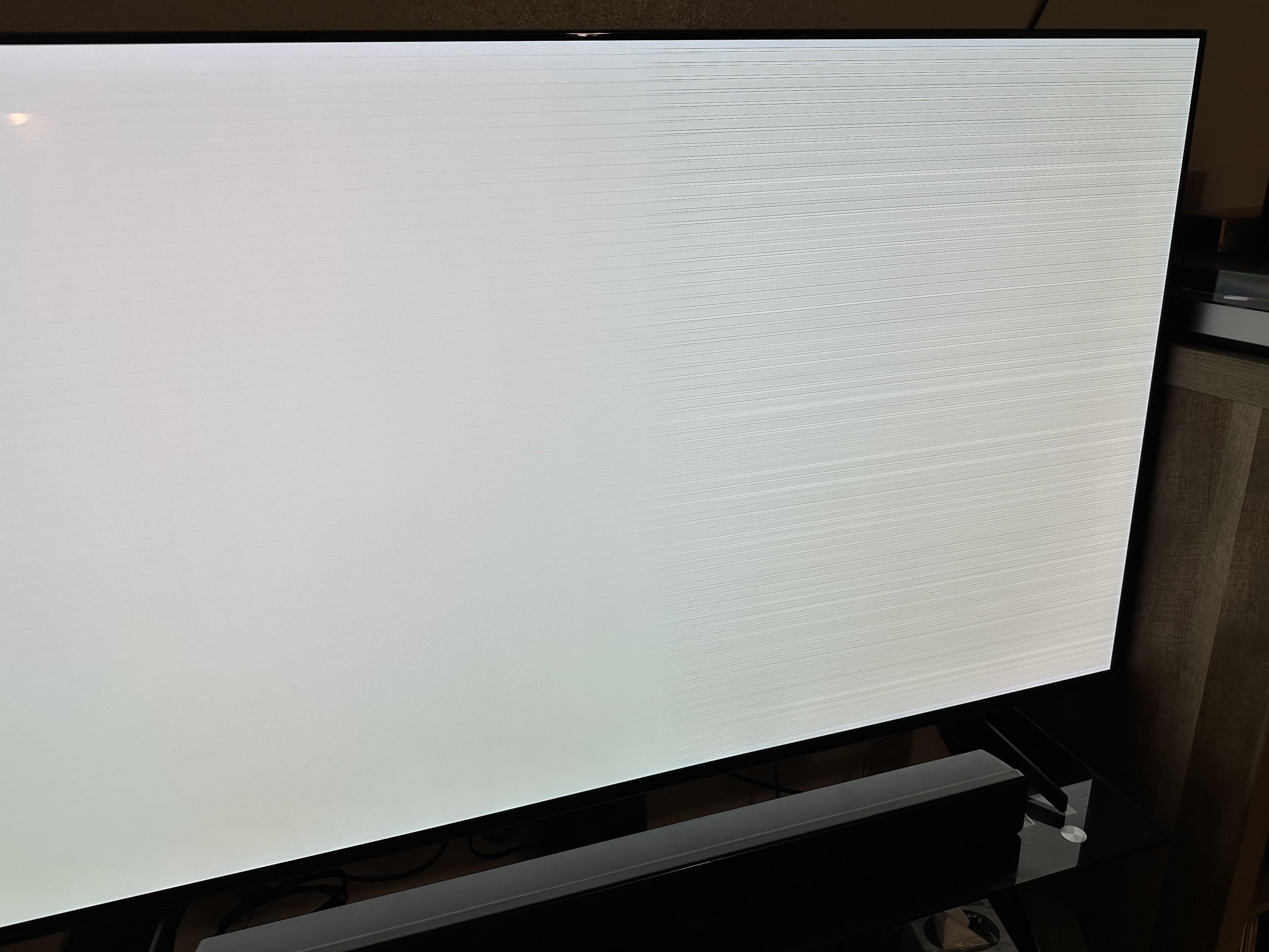 Flickering horizontal lines on A8H r/bravia