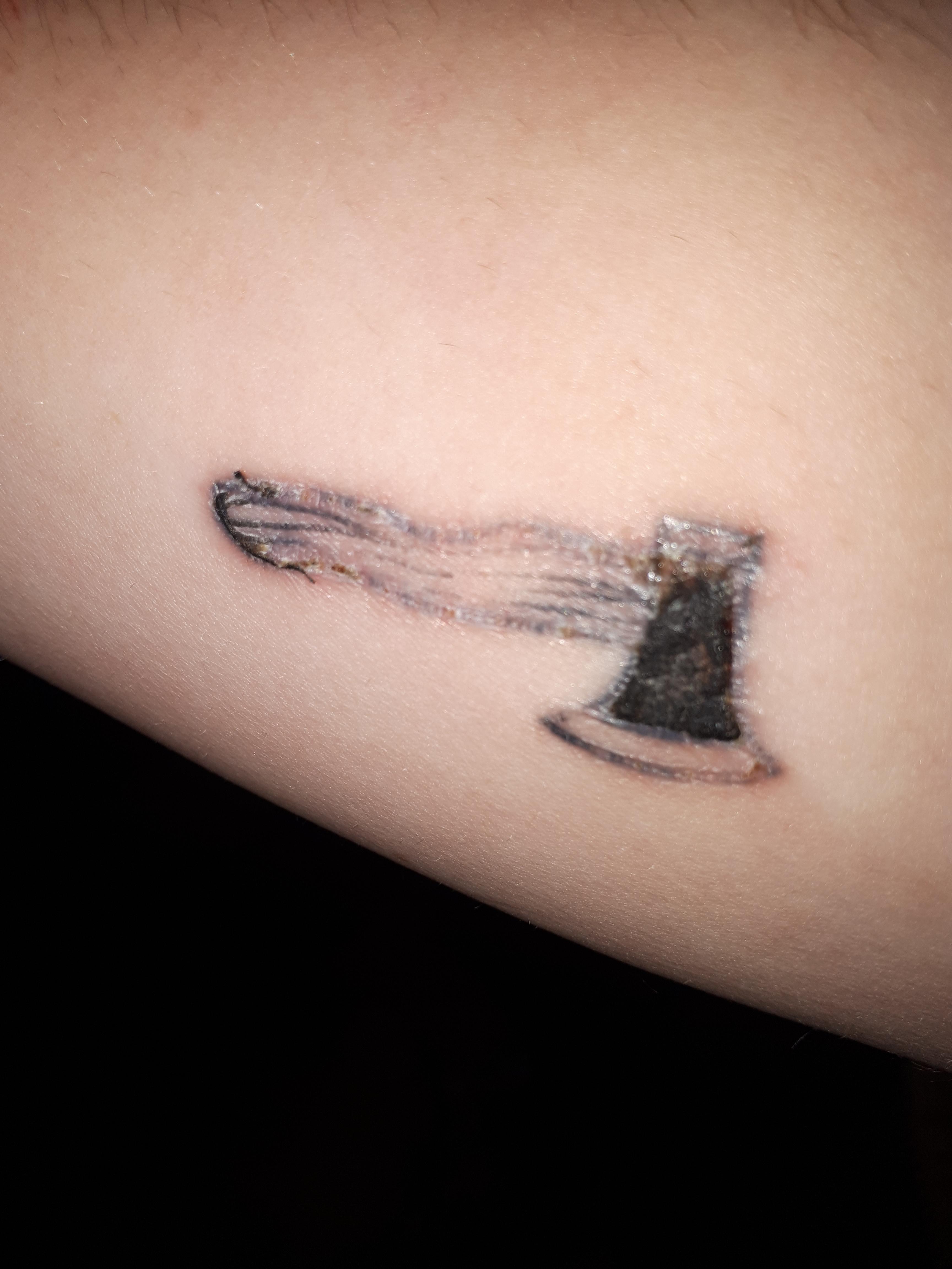 This is my first tattoo, been cleaning as and this is day 5