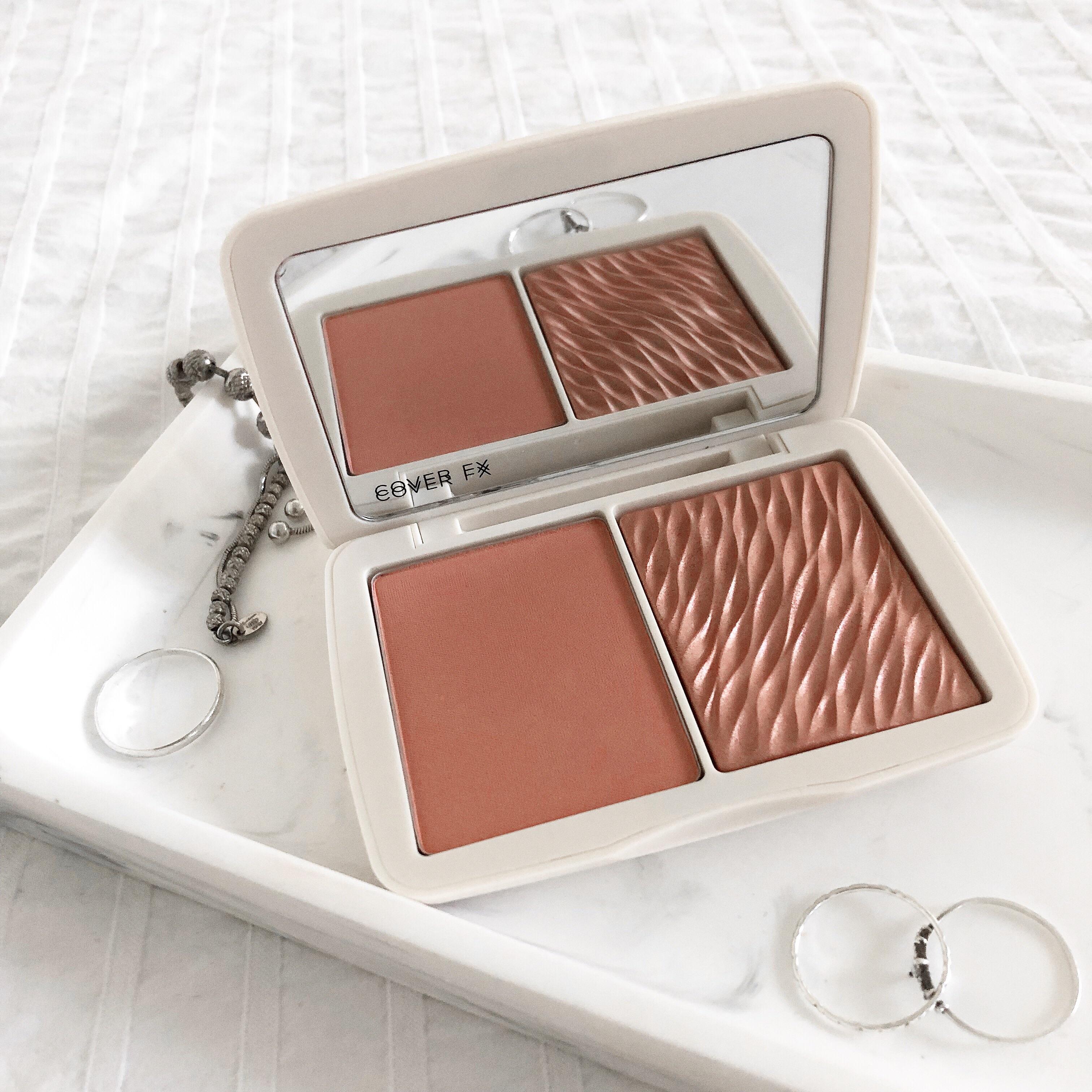cover fx monochromatic blush soft peach r/makeupflatlays