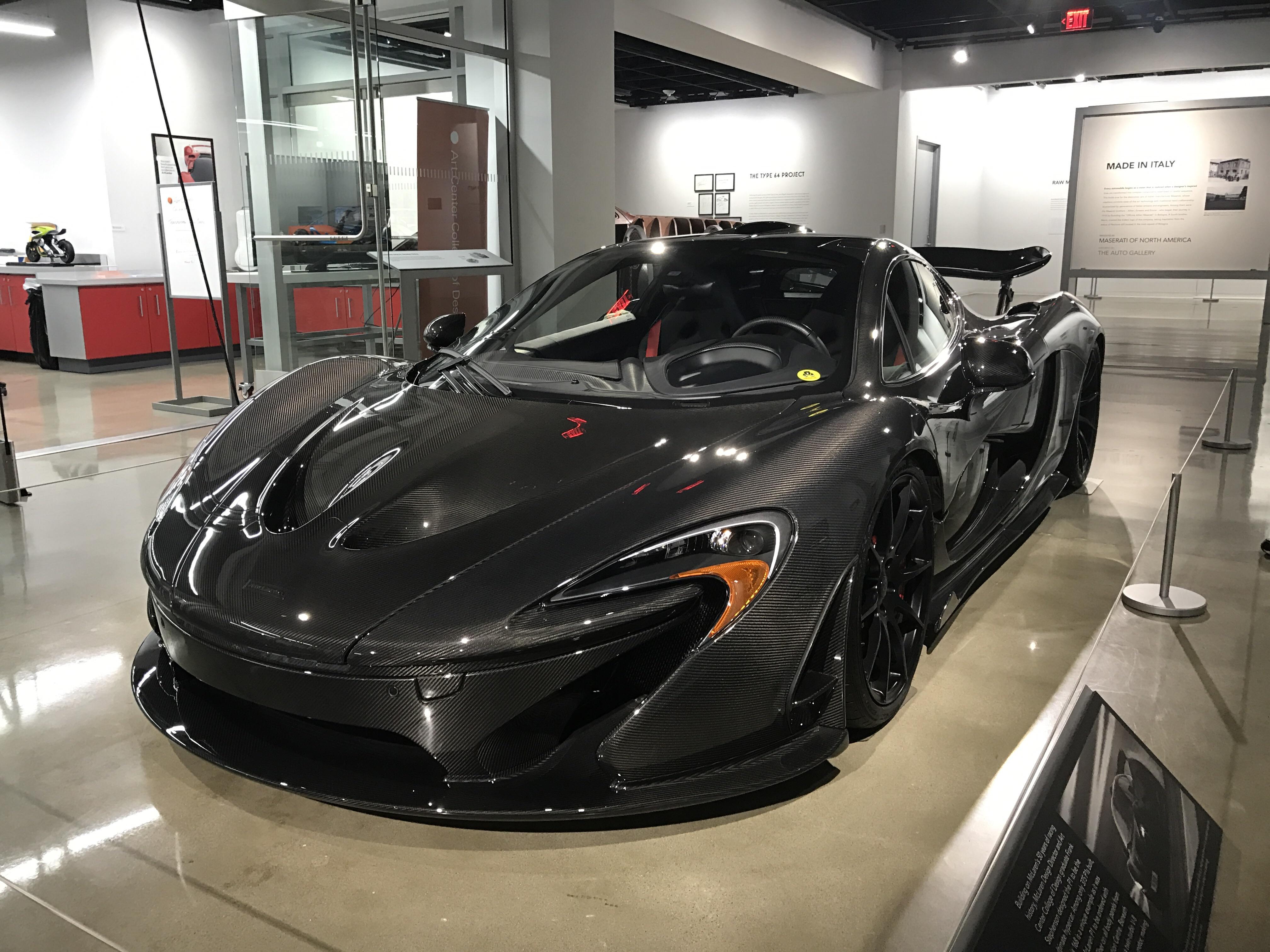 Here's the fully carbon Mclaren P1 behind the 688 MSO Autos