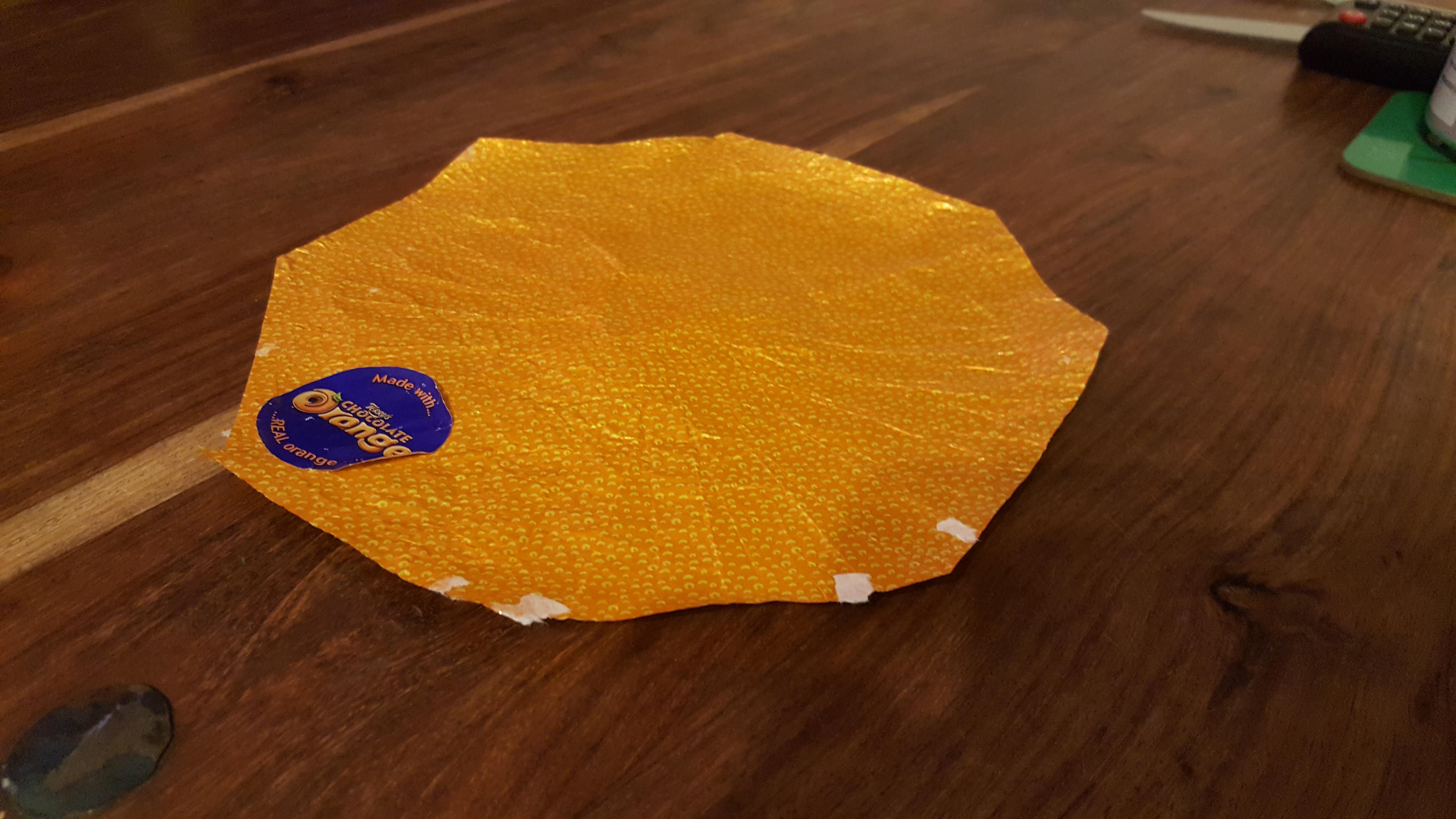 Turns out the Terry's Chocolate Orange wrapper is an Octagon, not a circle. r/CasualUK