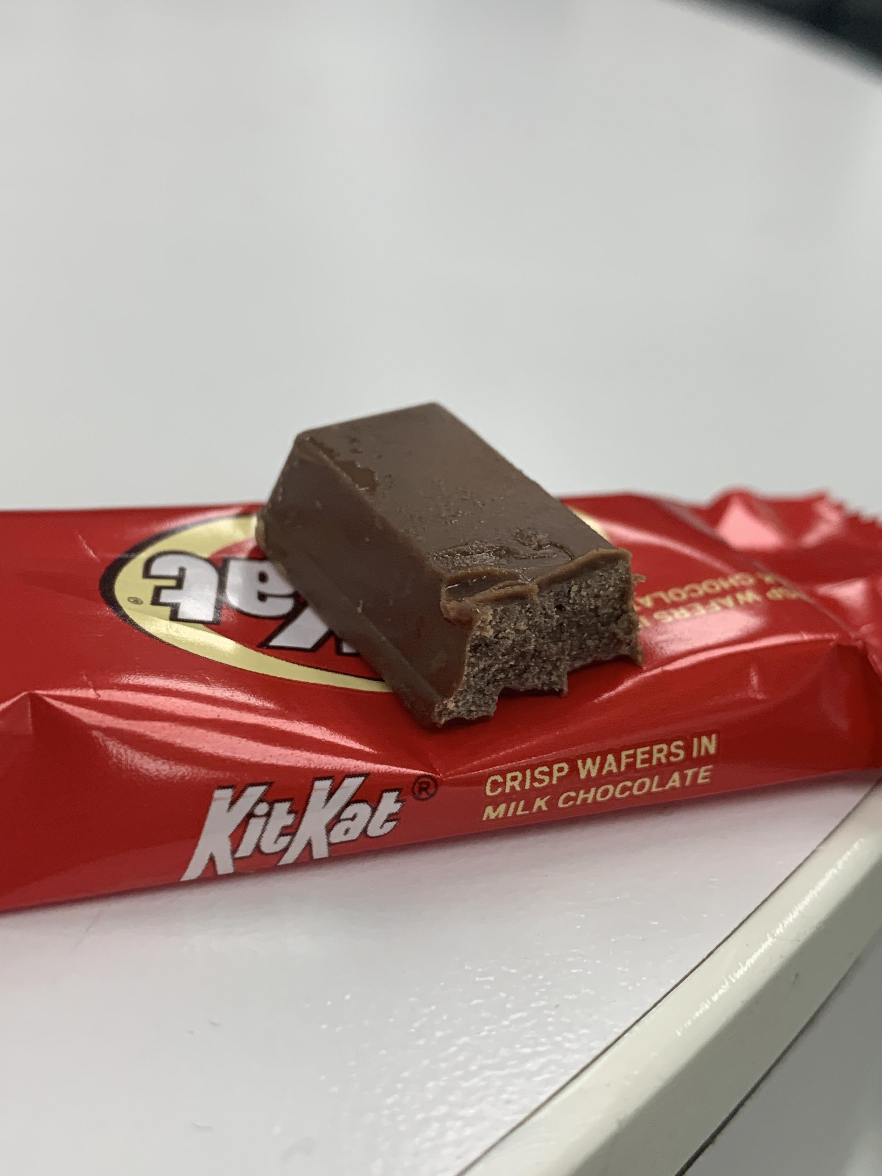 Thoughts on full chocolate KitKat? mildlyinfuriating