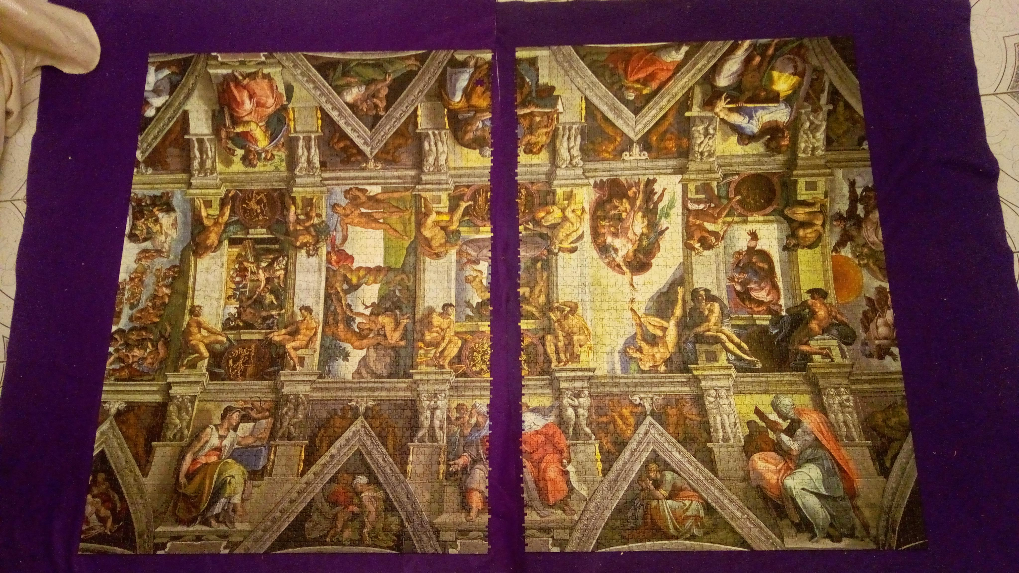 Sistine Chapel Puzzle 5000 / Check spelling or type a new query.