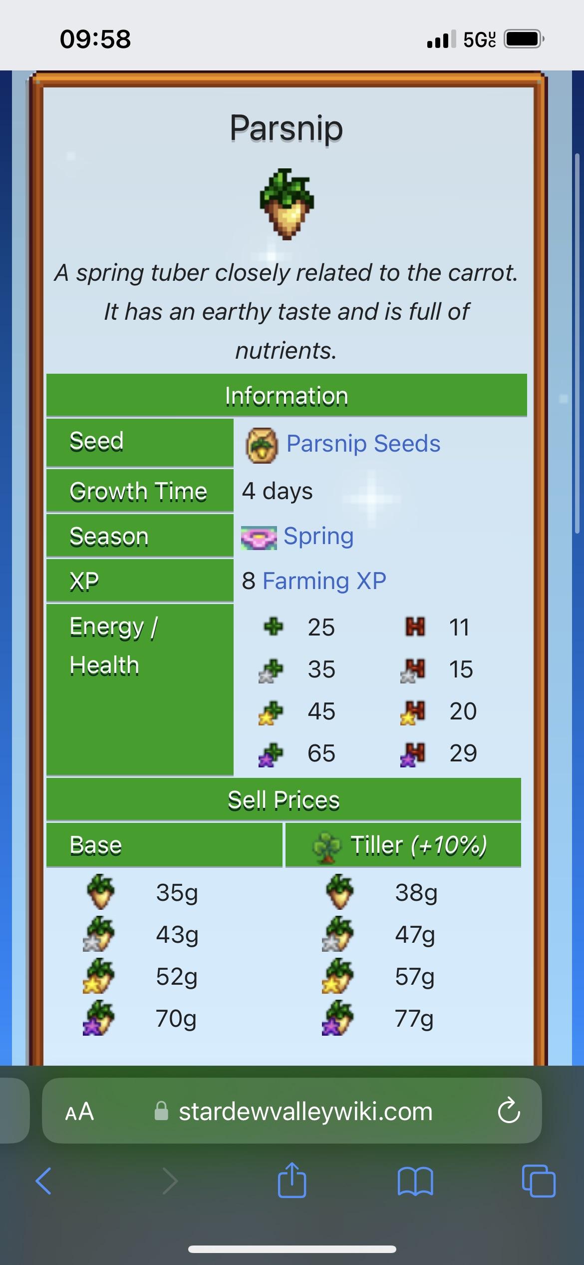 Iridium Quality Crops? r/StardewValley
