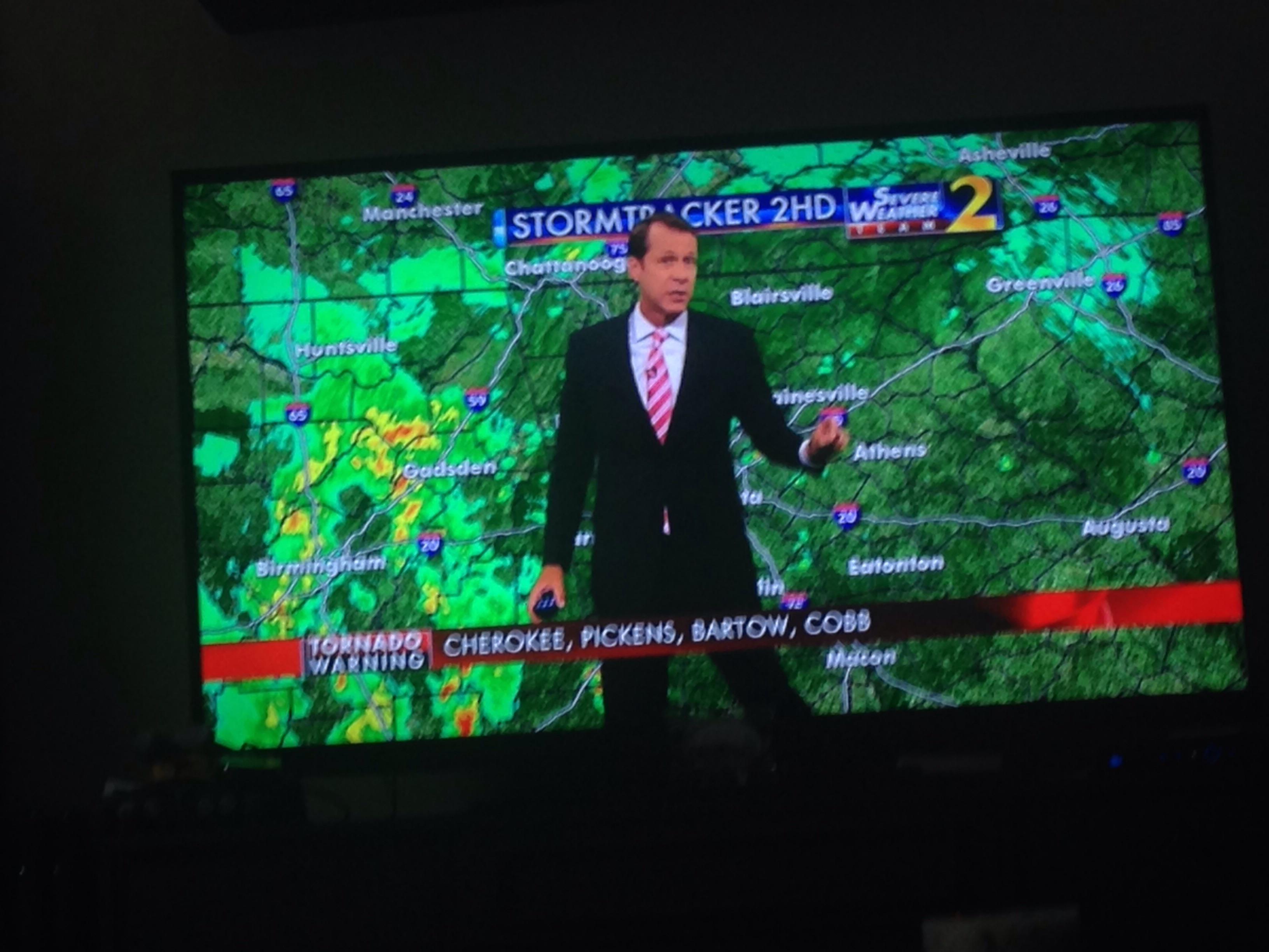 Tornado warnings all across north r/Atlanta