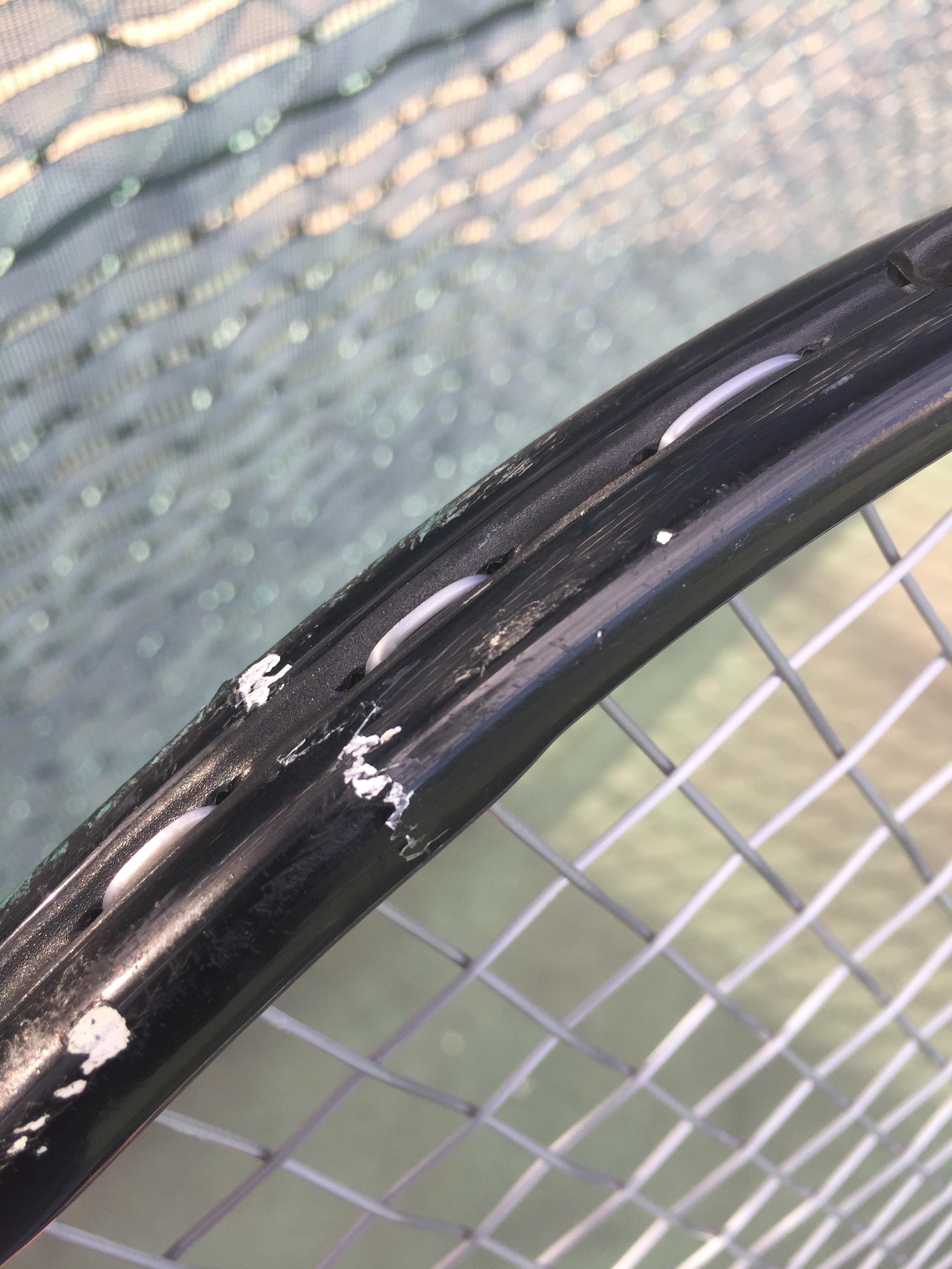 Is my racquet fine? It still plays the same I think. r/tennis