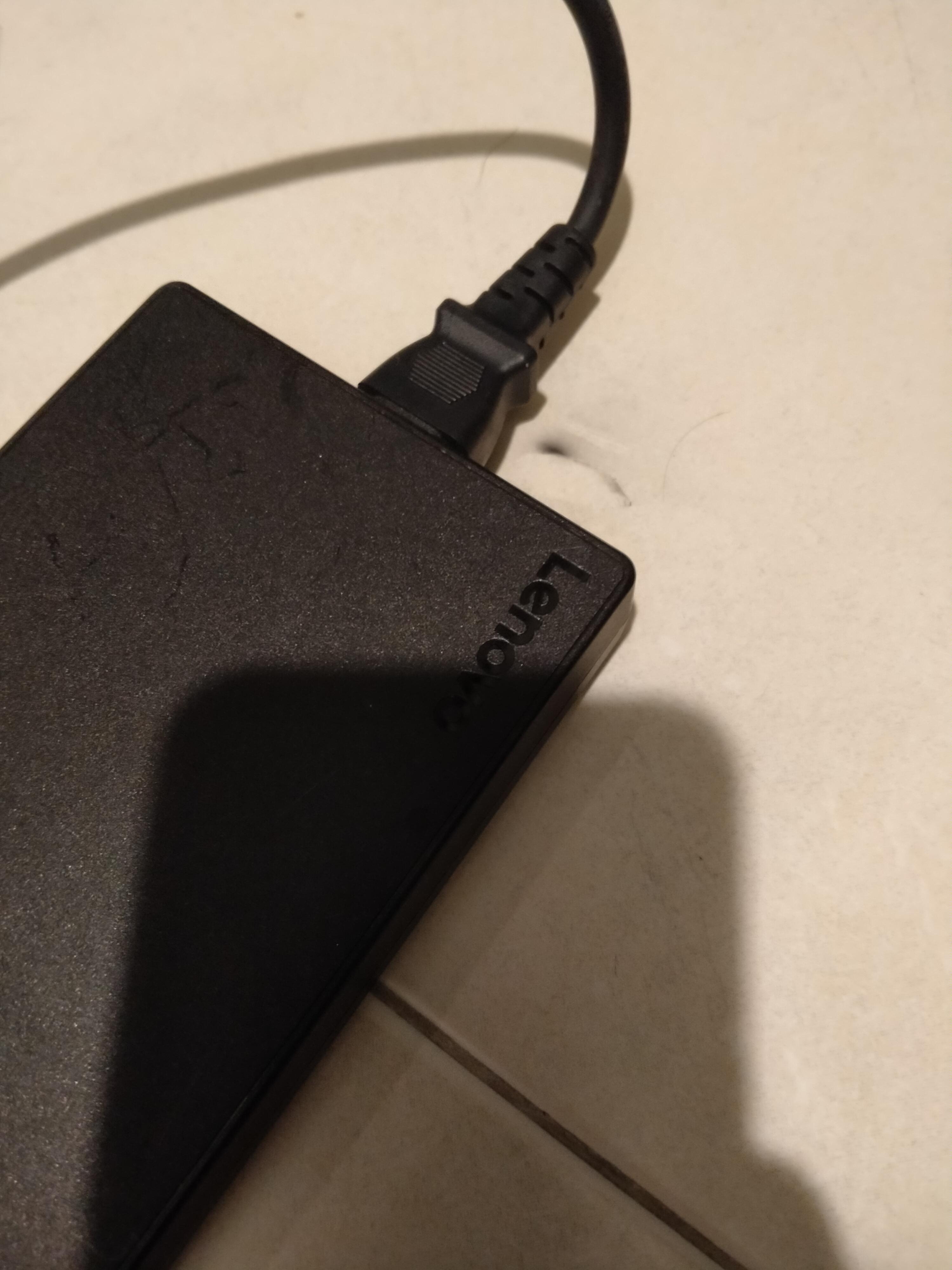 Lenovo Legion Y540 charger sparked at this part of the charger and I