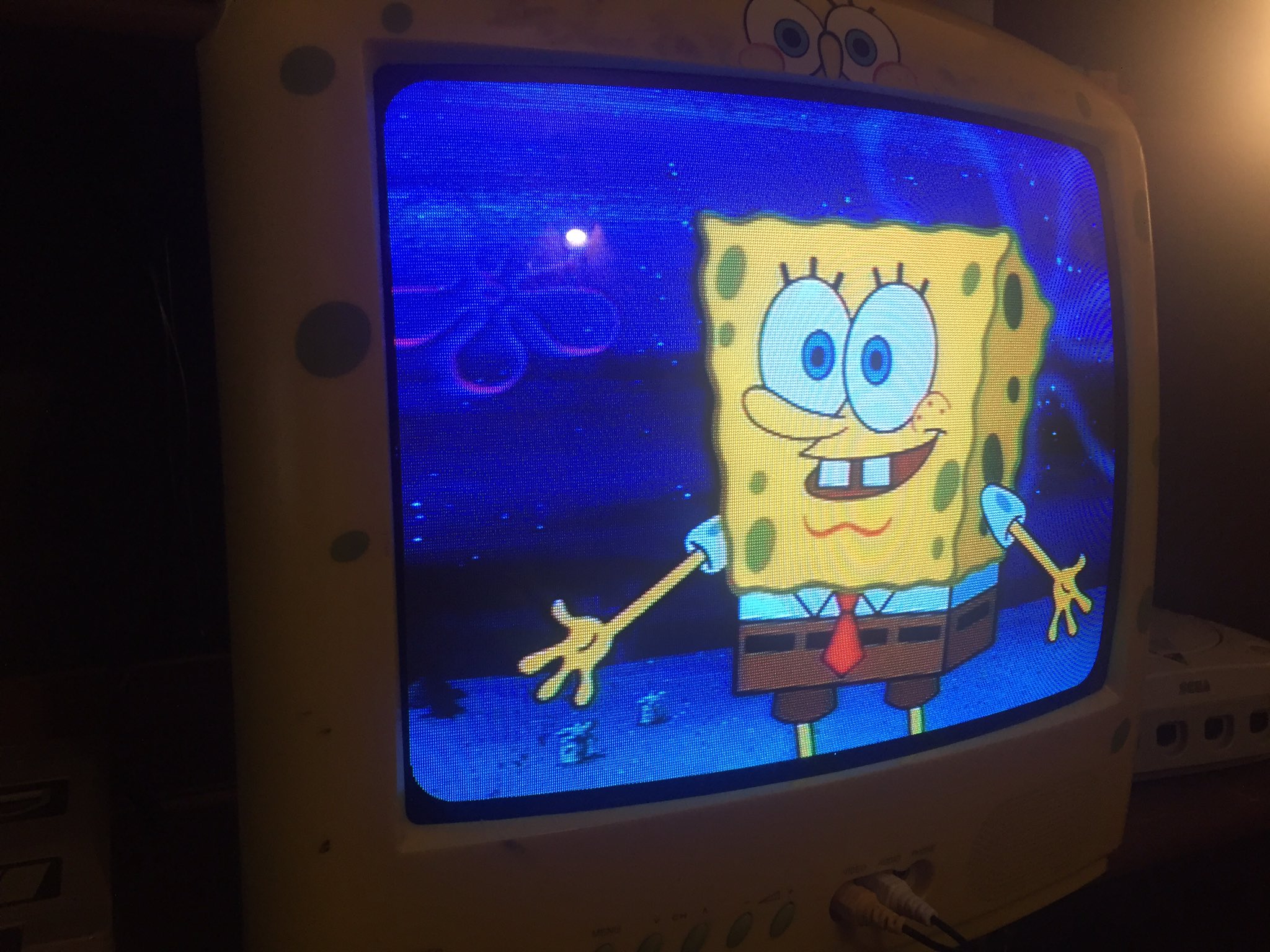 my Spongebob CRT r/crtgaming