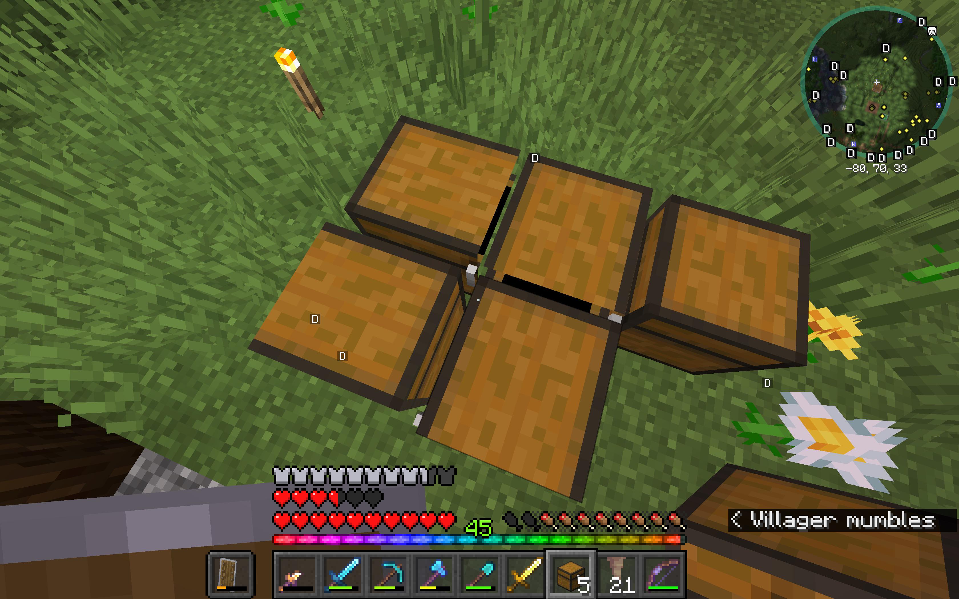 Why do my chests do this? They change orientation every time I open