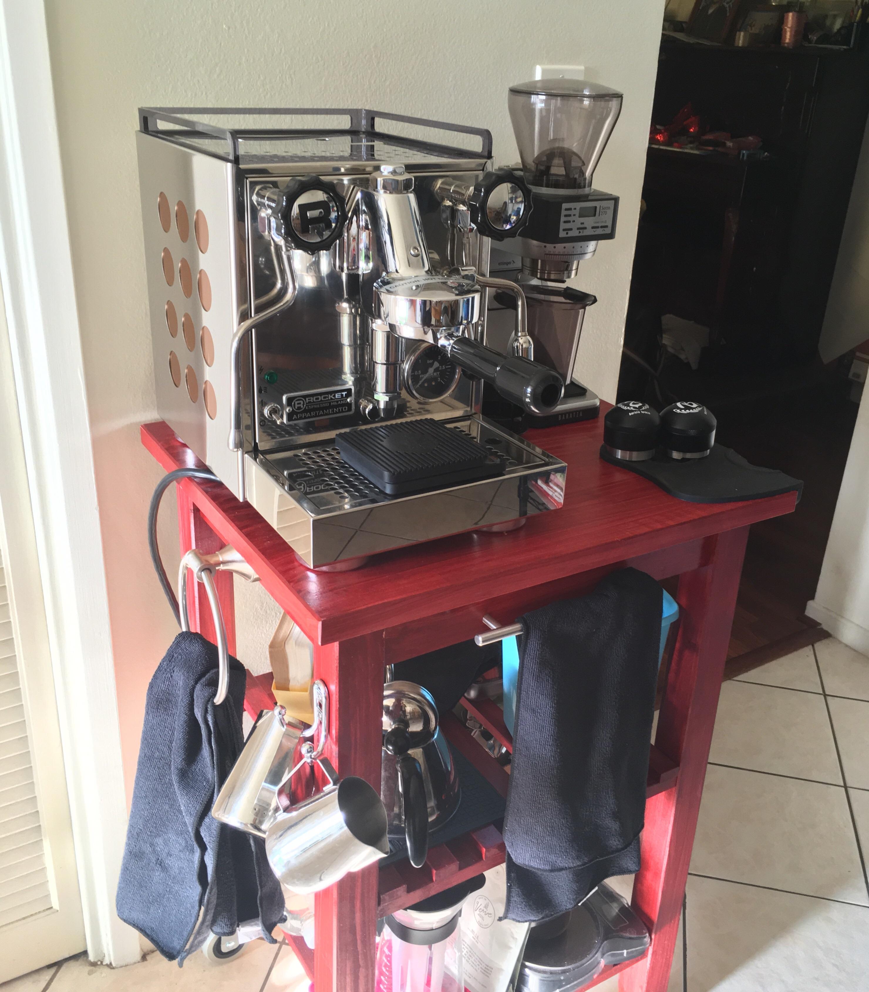 Successfully replaced my pressure gauge so allow me to share my set up. Rocket Appartamento with