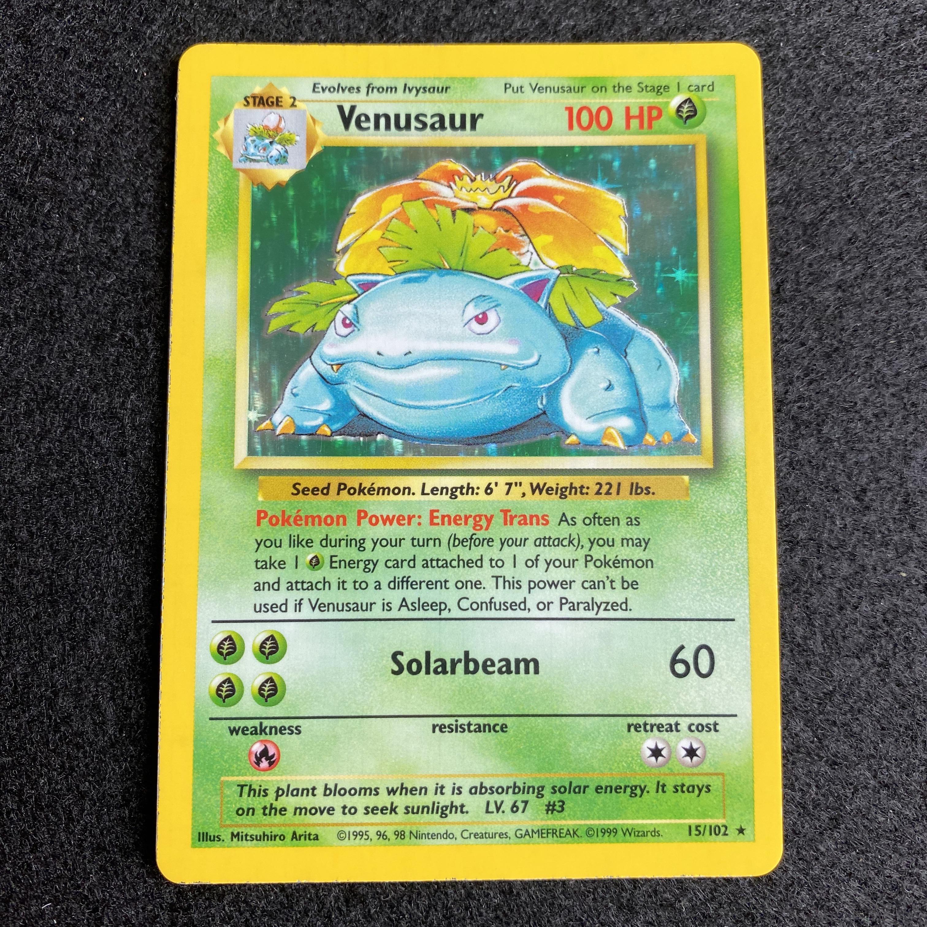 Venusaur Base Set r/PokemonTCG