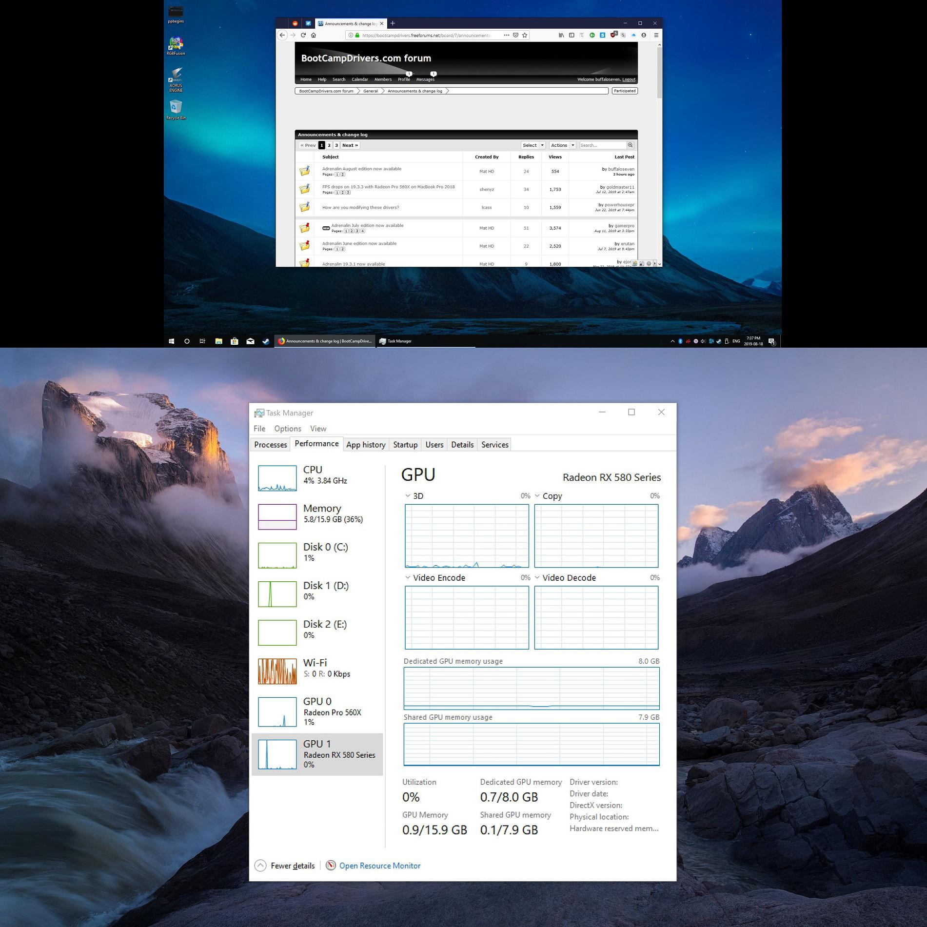 [Macbook Pro] Internal Display Acceleration Now Working in Boot Camp