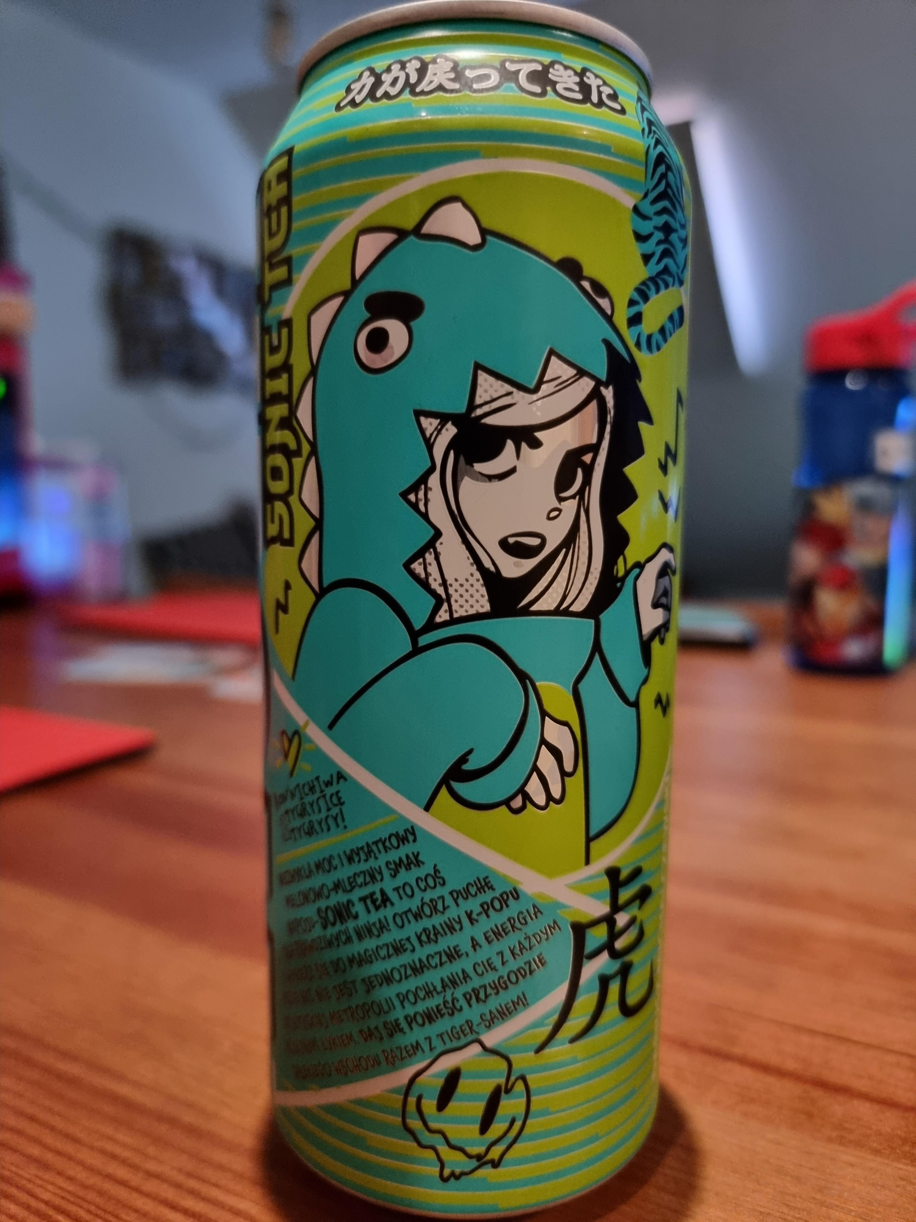 Tiger Sonic Tea (Melonflavoured energy drink with milk) 🤔🤔 r/energydrinks
