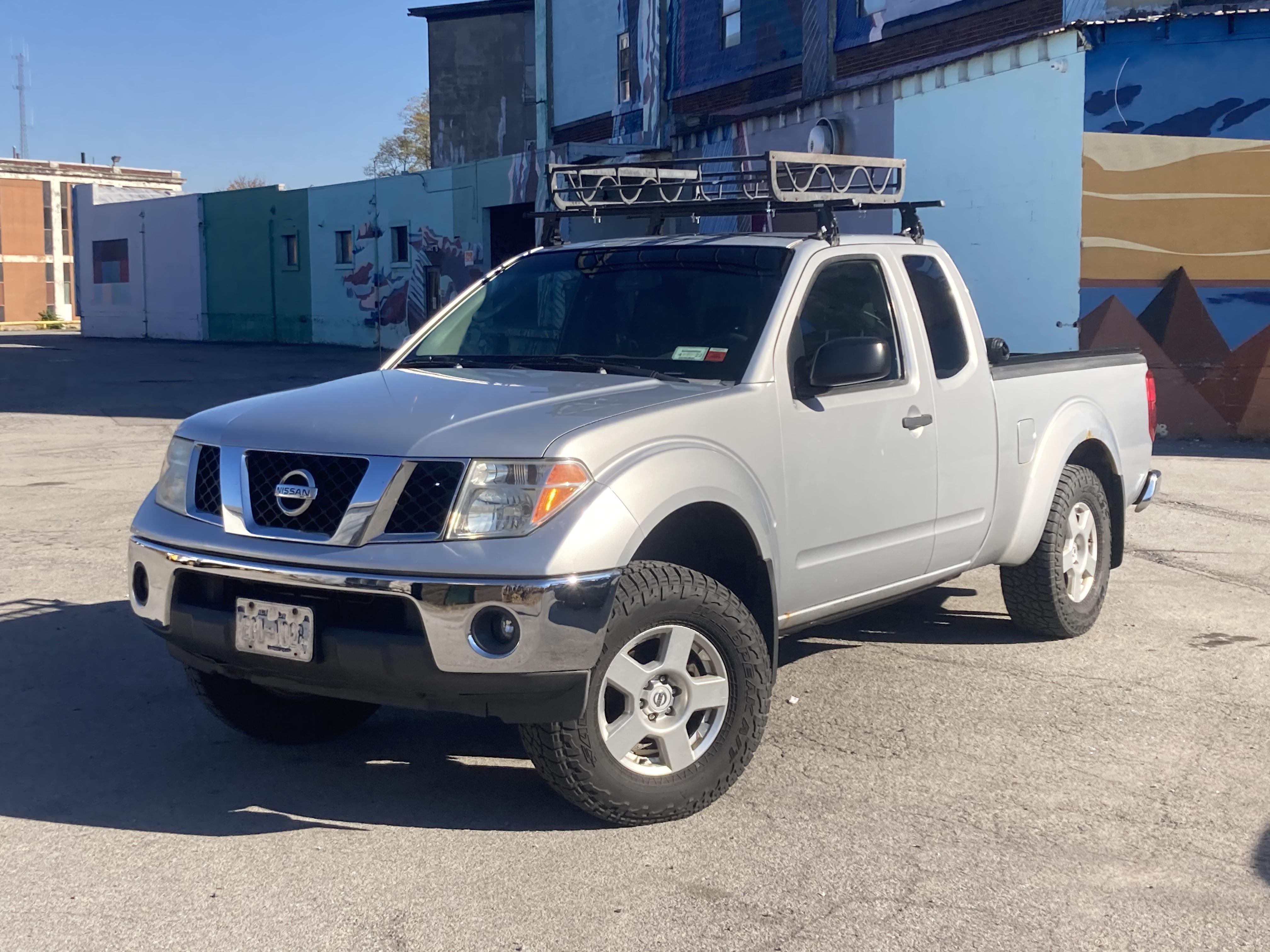 Modified roof rack for king cab. r/nissanfrontier