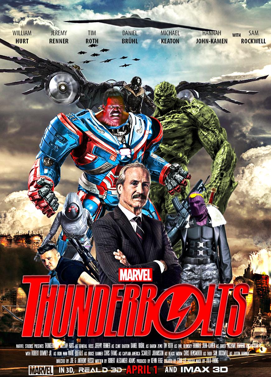 Thunderbolts Movie Poster (FanMade) marvelstudios