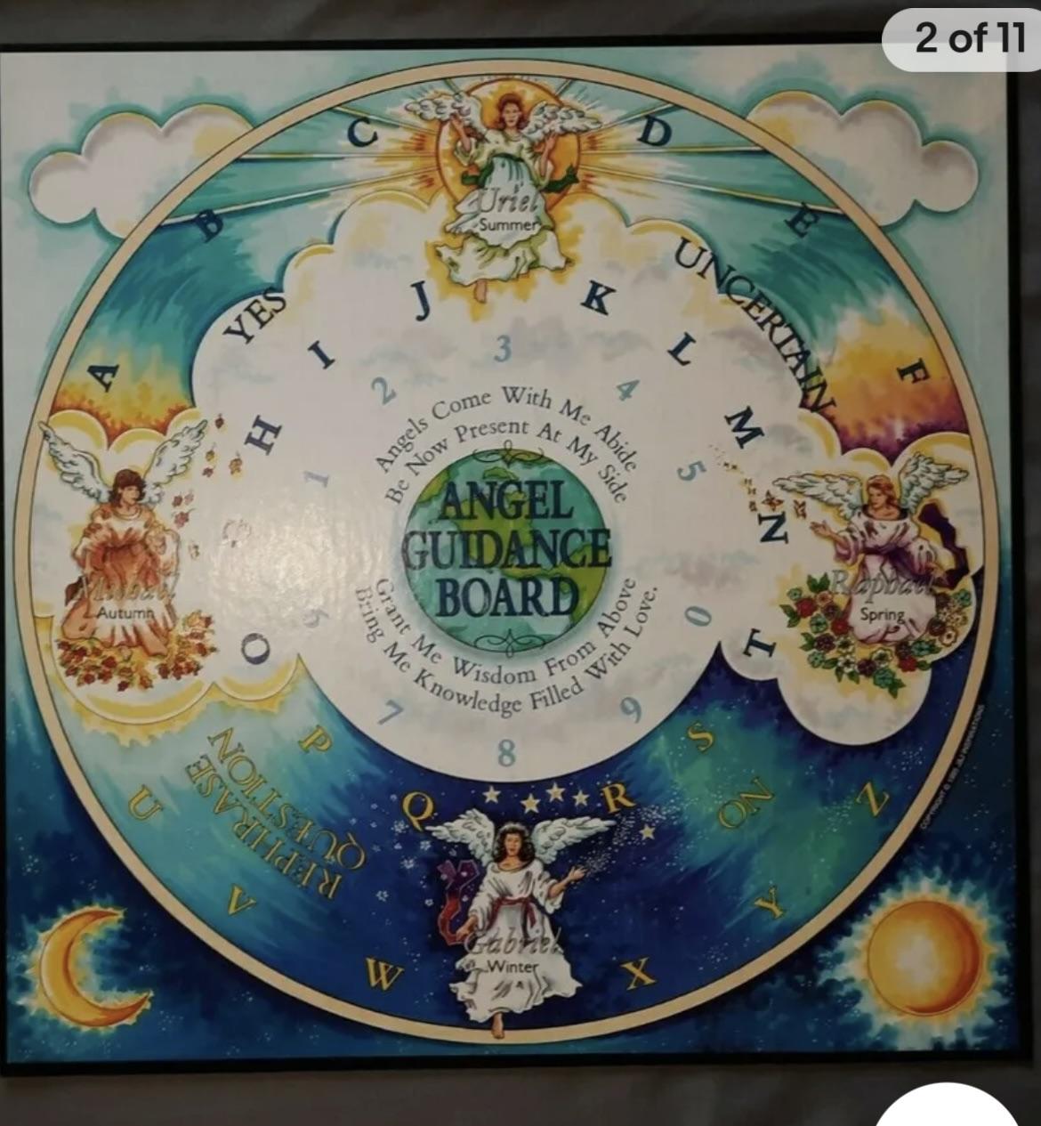 Used an Angel board for the first time. What does the sun and moon mean