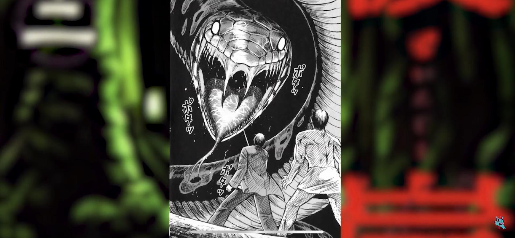 So I was watching super eyepatch Wolf’s video and he had this manga