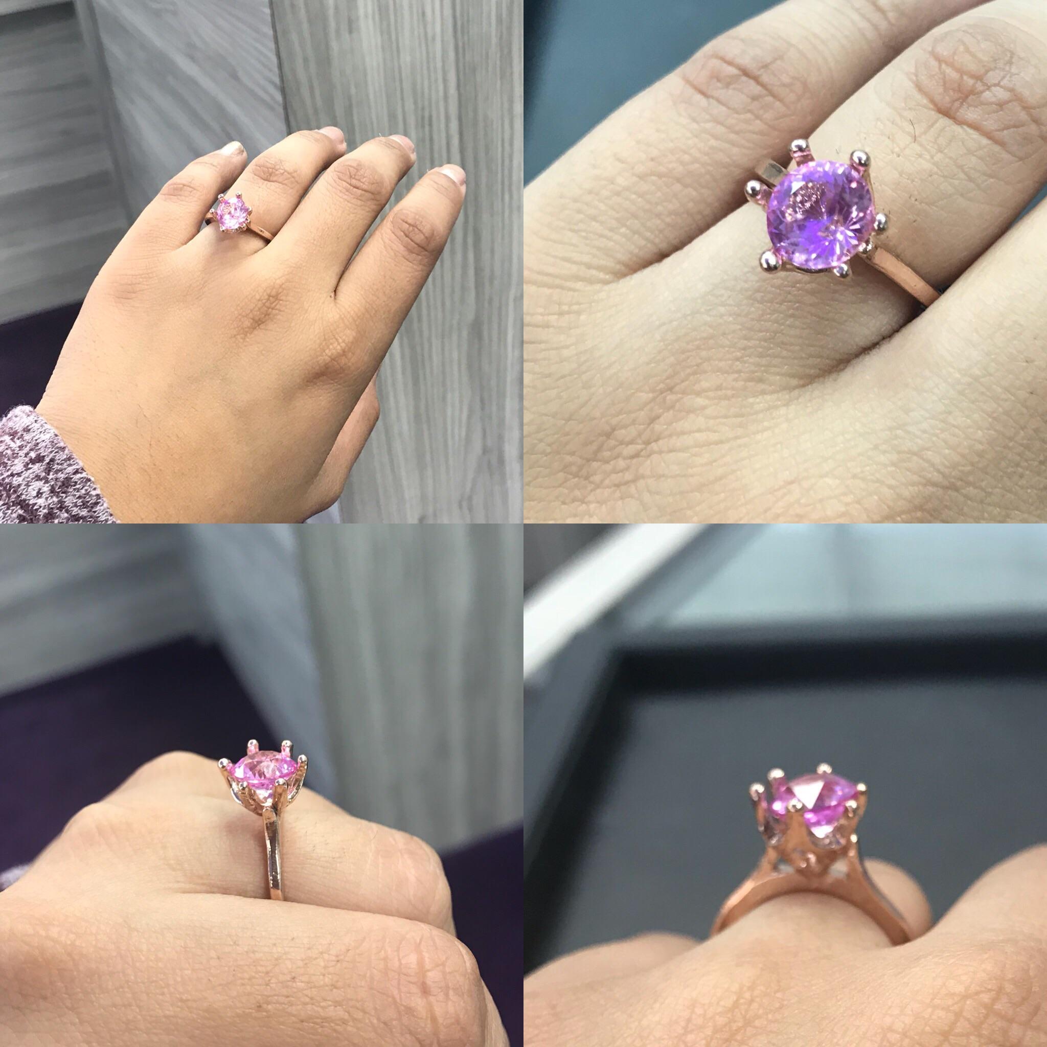 My ring is almost done and I needed to share!!! Prongs need to be