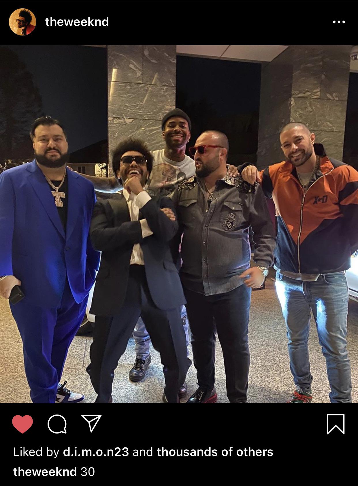 The XO crew is together for the big 30. r/TheWeeknd