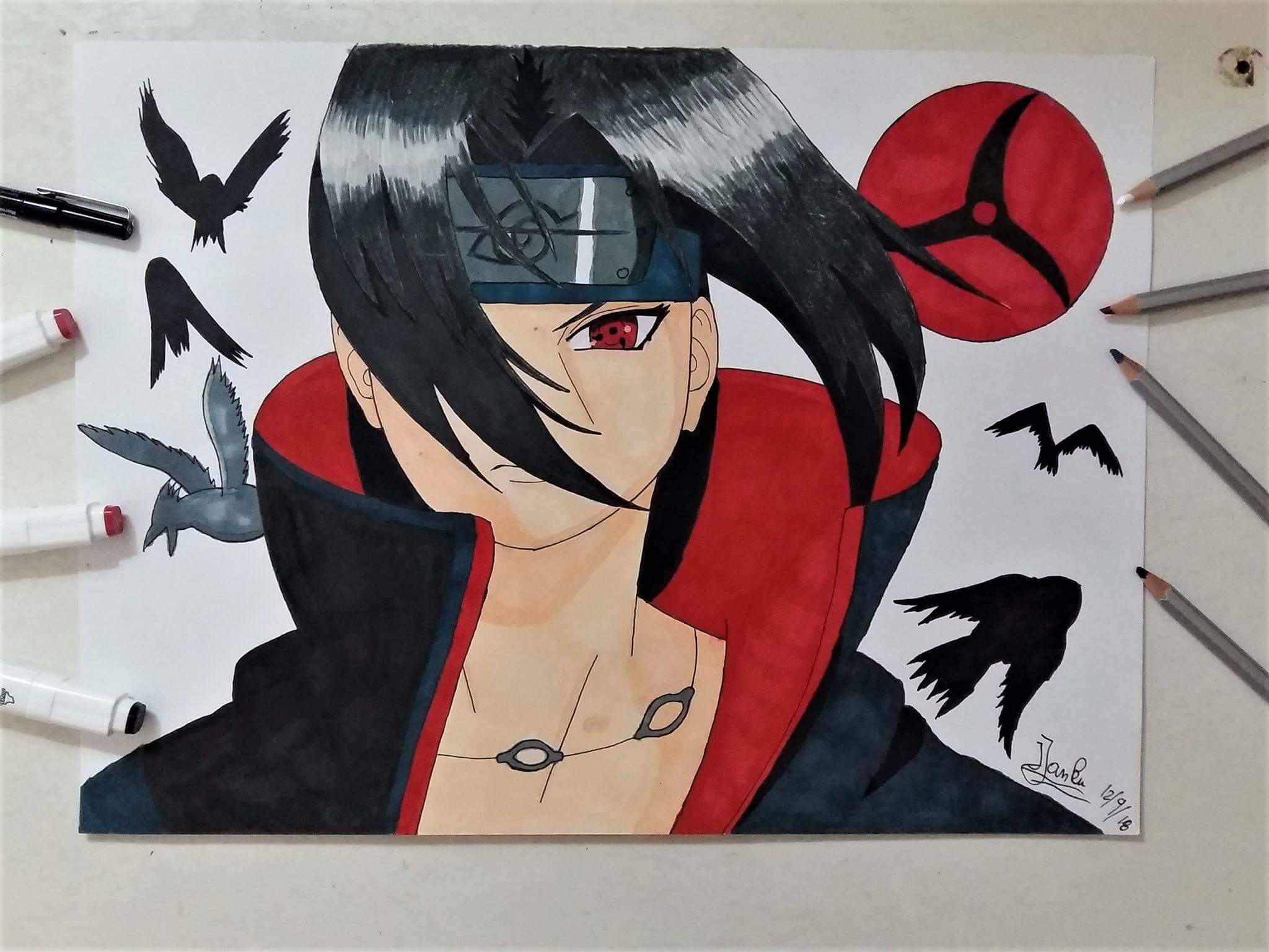 What do you guys think of my drawing of Itachi Uchiha? Boruto