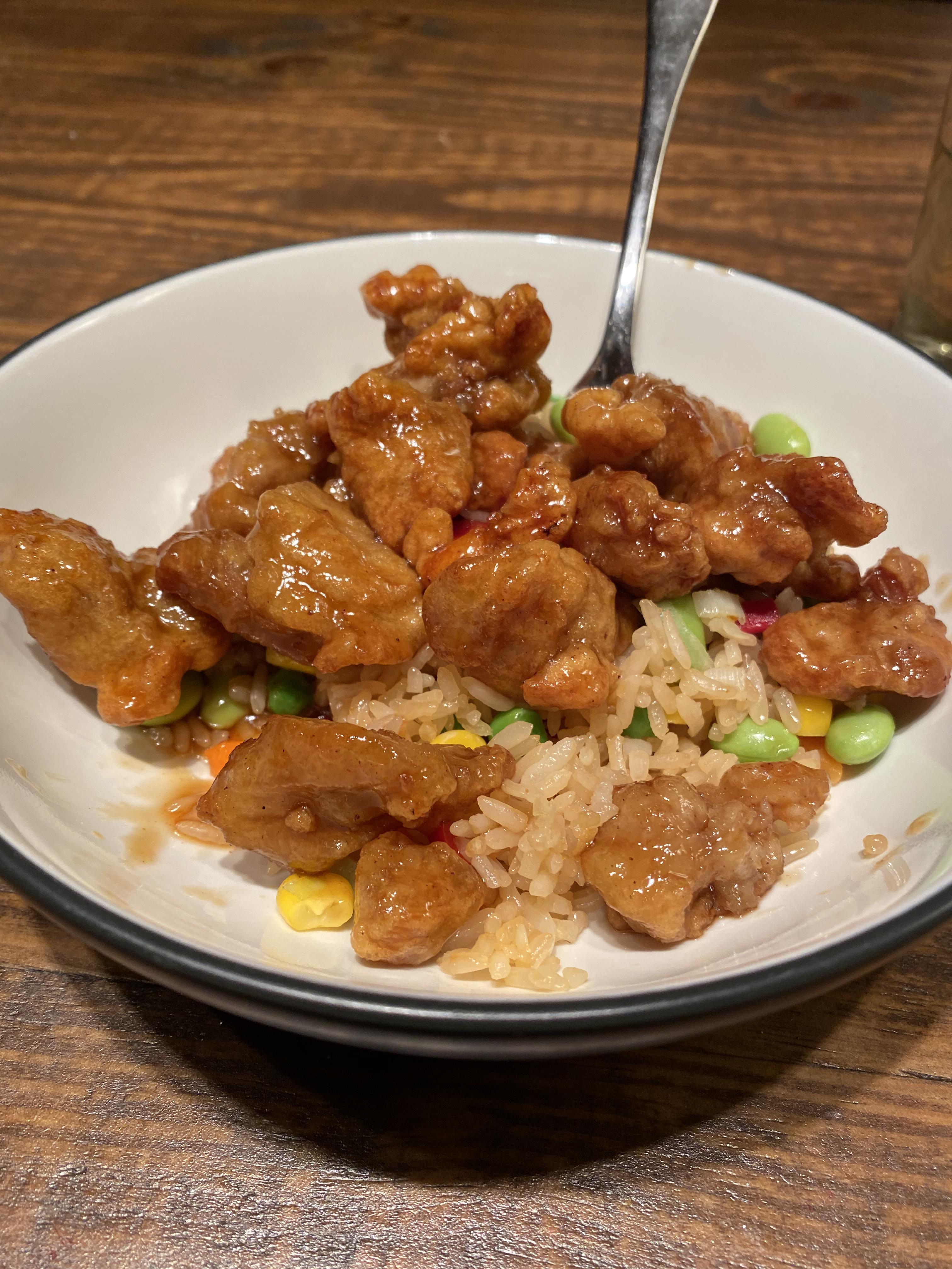 TJ’s mandarin chicken in the air fryer=game changer. r/traderjoes