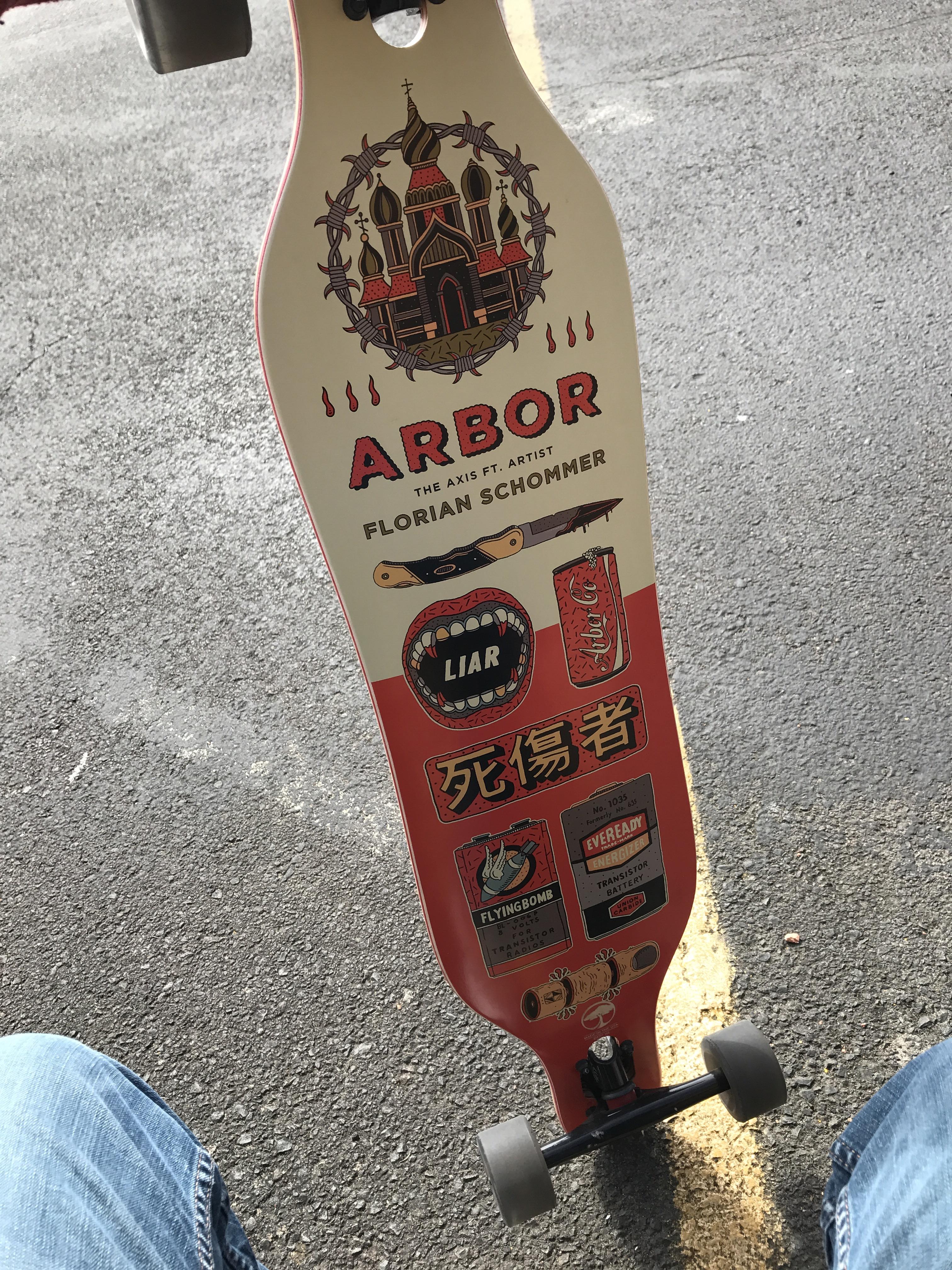 My first longboard. Arbor Artist Collection r/longboarding