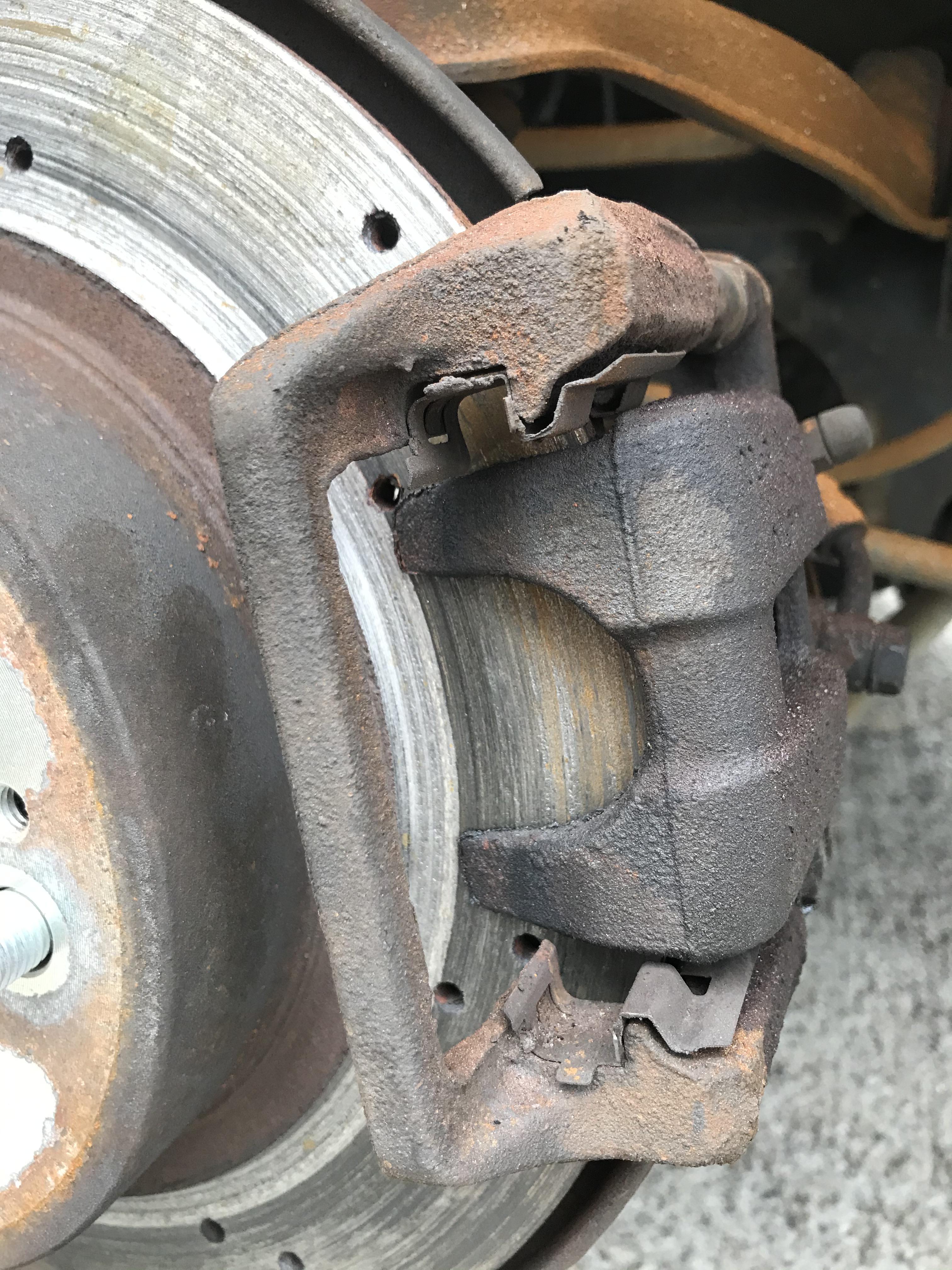 All this customer wanted was for us to loosen the caliper bolts so they