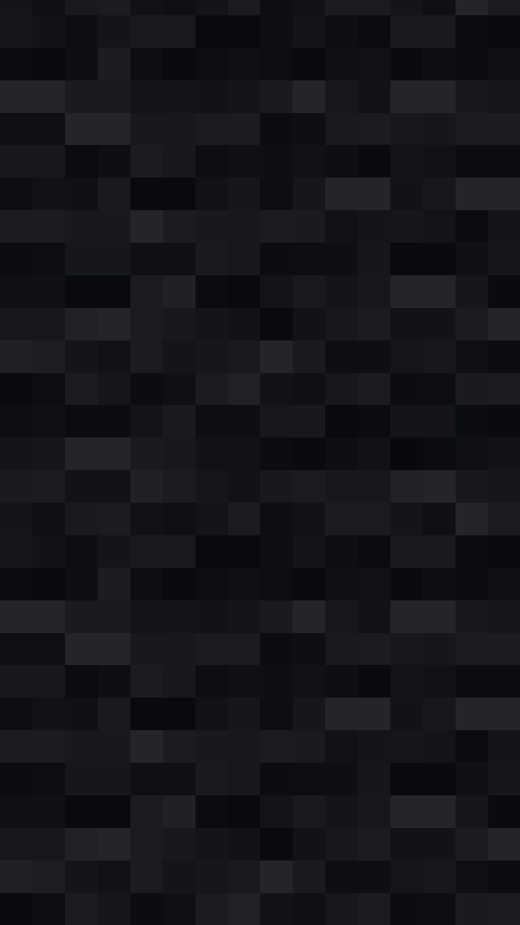 (iphone 6s) minecraft wool block black r/iphonewallpapers