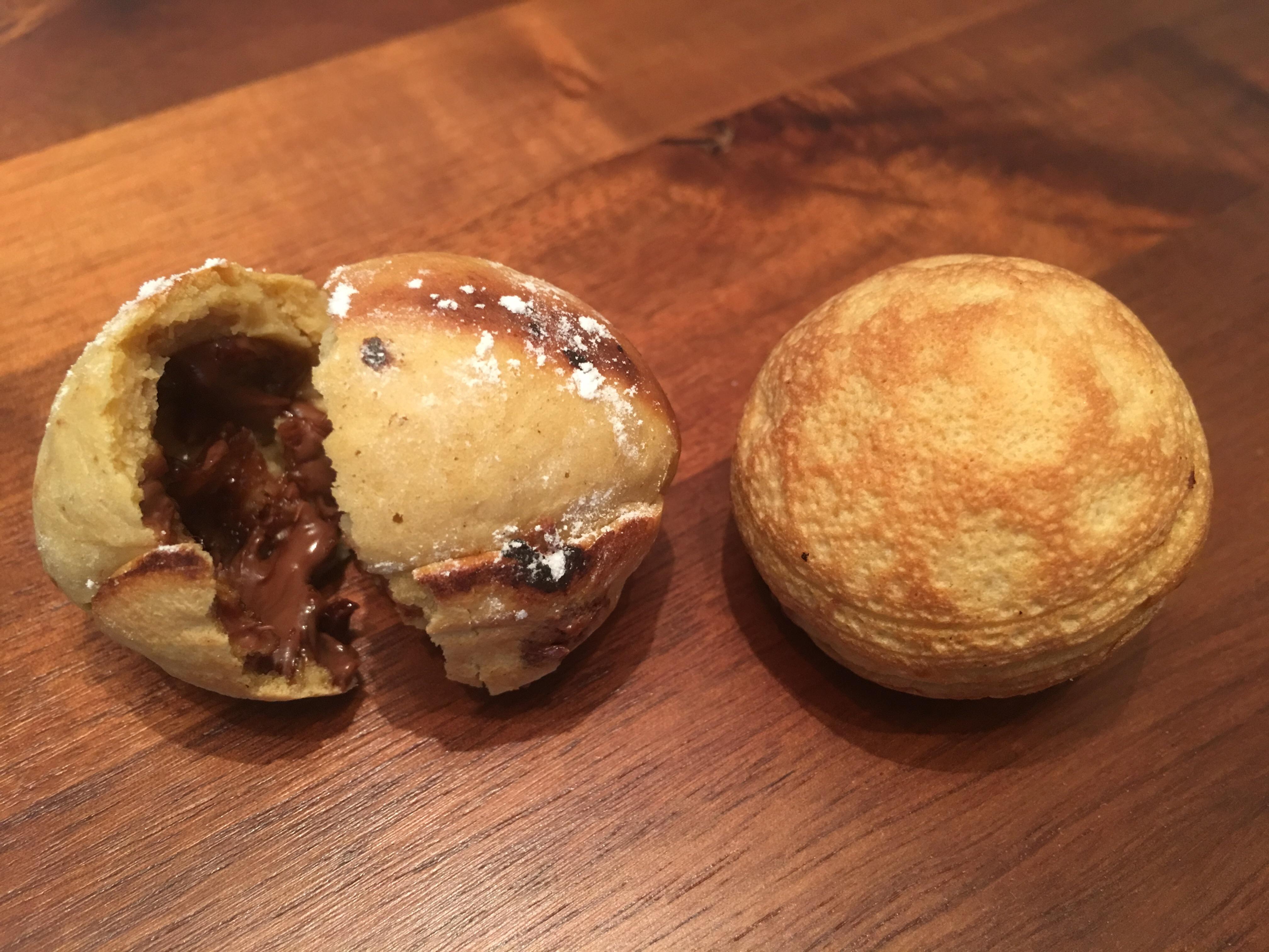 [Homemade] Nutella filled pancake balls r/food